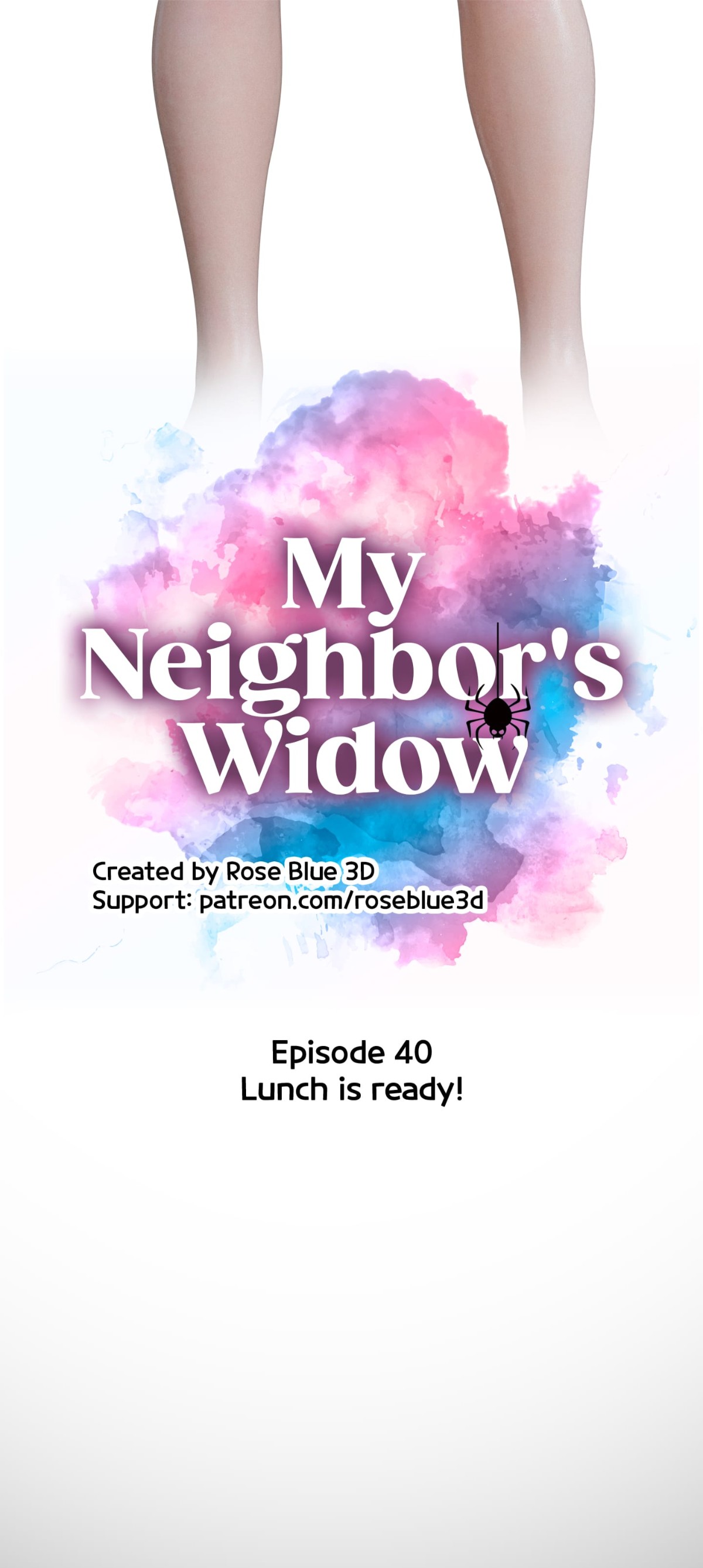 My Neighbor's Widow Raw Chapter 40 Page 23