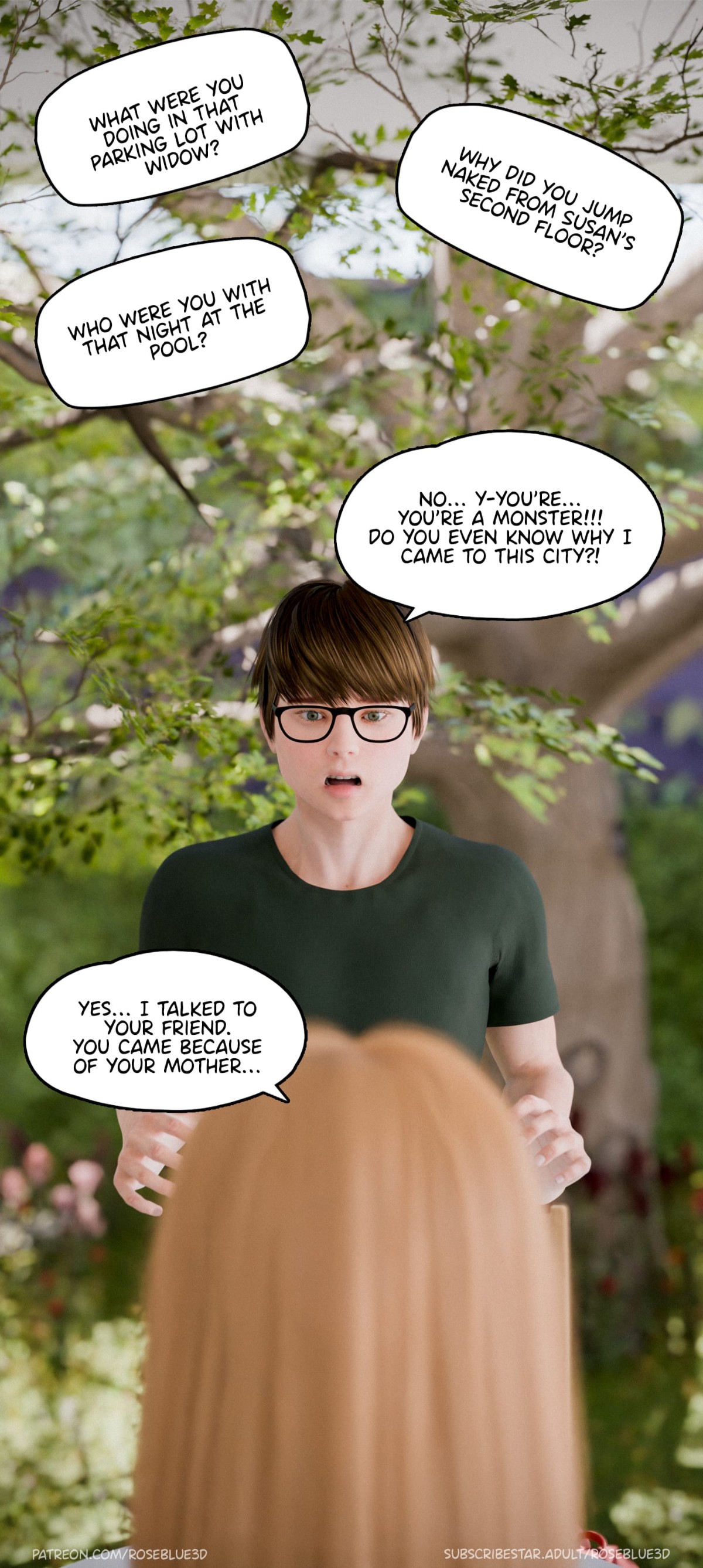 My Neighbor's Widow Raw Chapter 40 Page 62