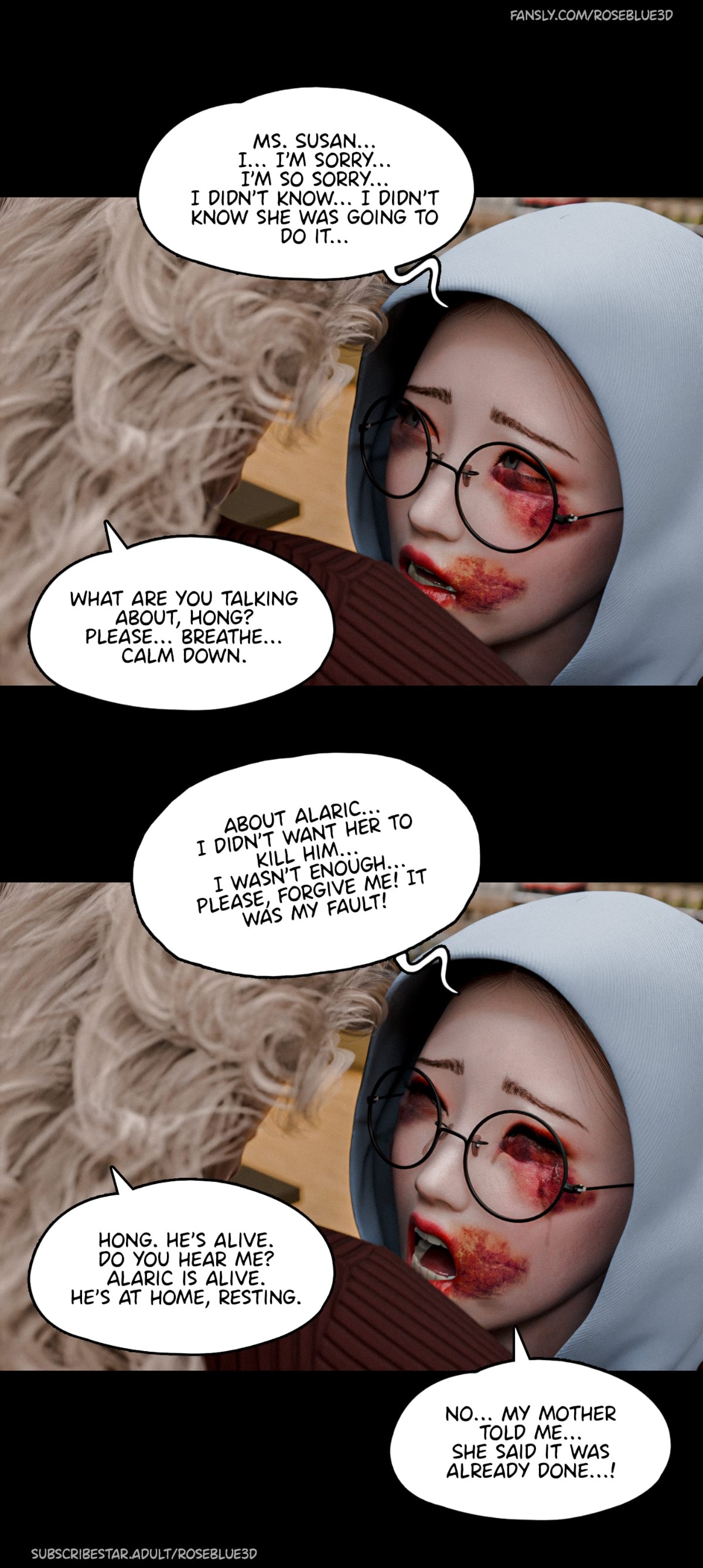 My Neighbor's Widow Raw Chapter 44 Page 12