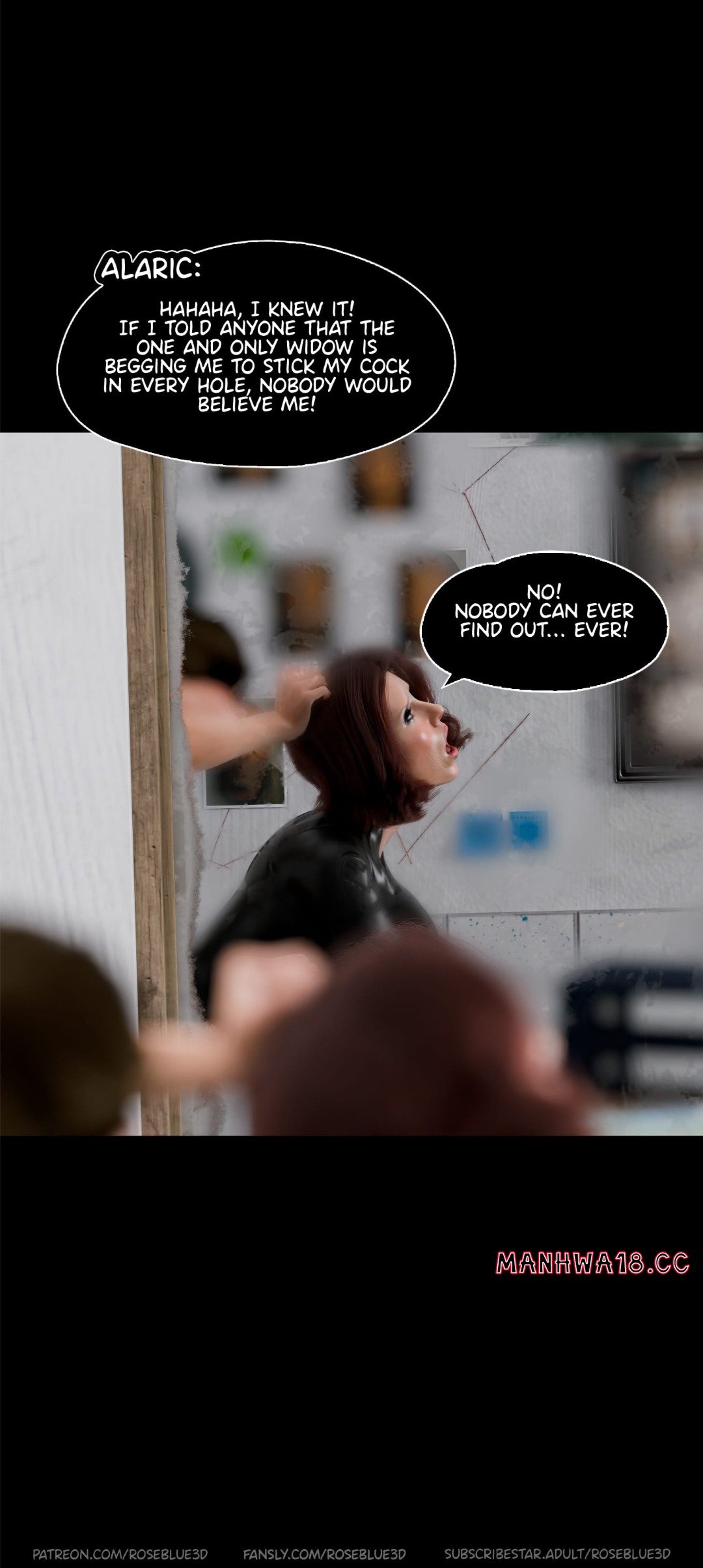 My Neighbor's Widow Raw Chapter 47 Page 106