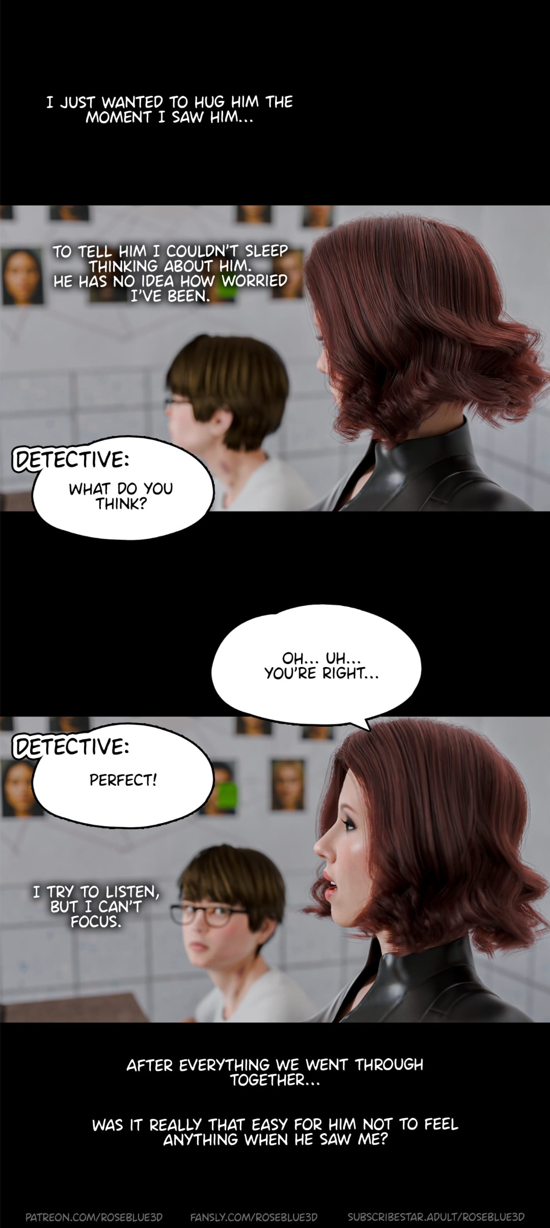 My Neighbor's Widow Raw Chapter 47 Page 34