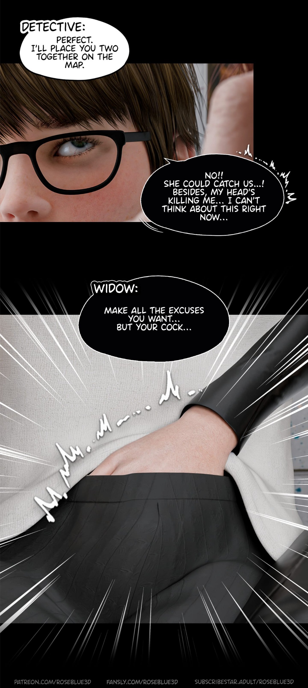 My Neighbor's Widow Raw Chapter 47 Page 56