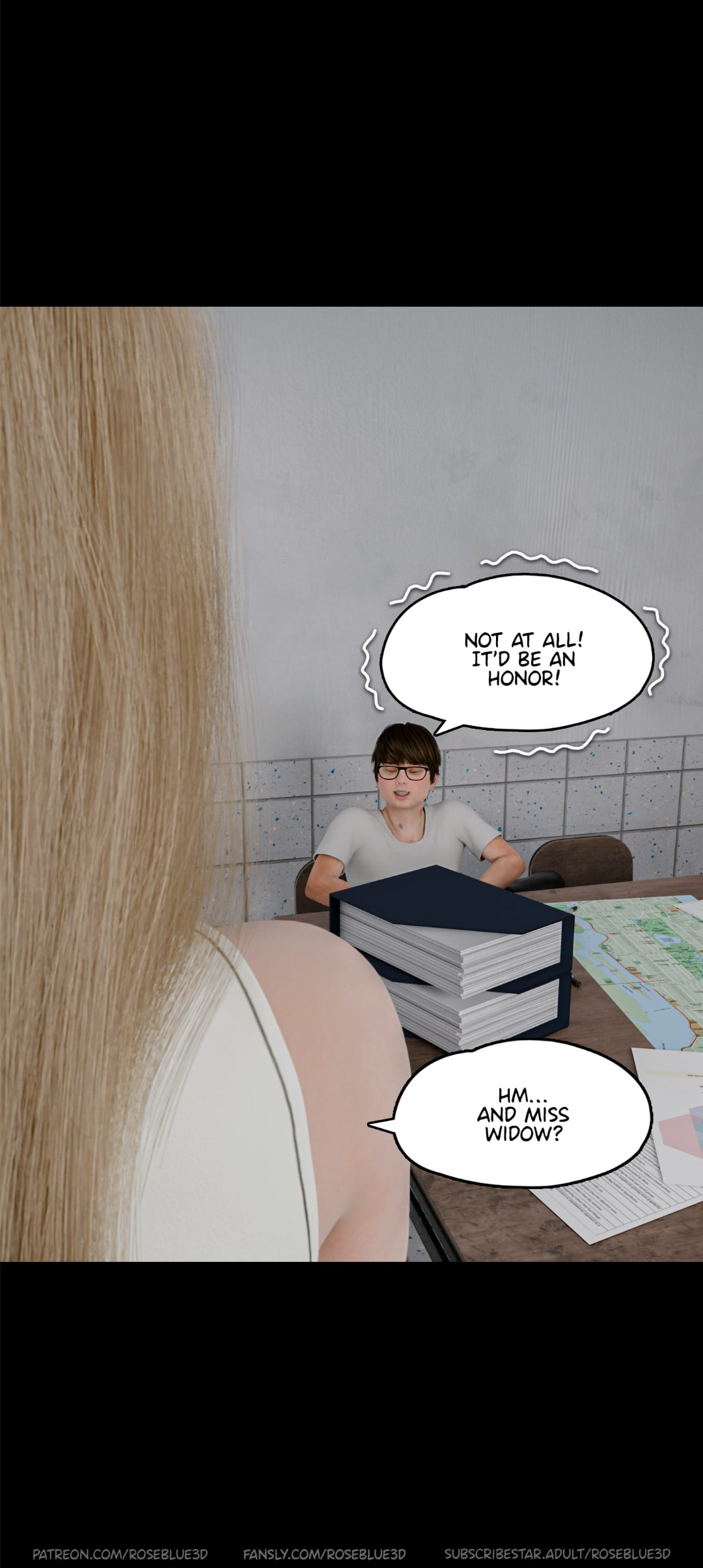 My Neighbor's Widow Raw Chapter 47 Page 71