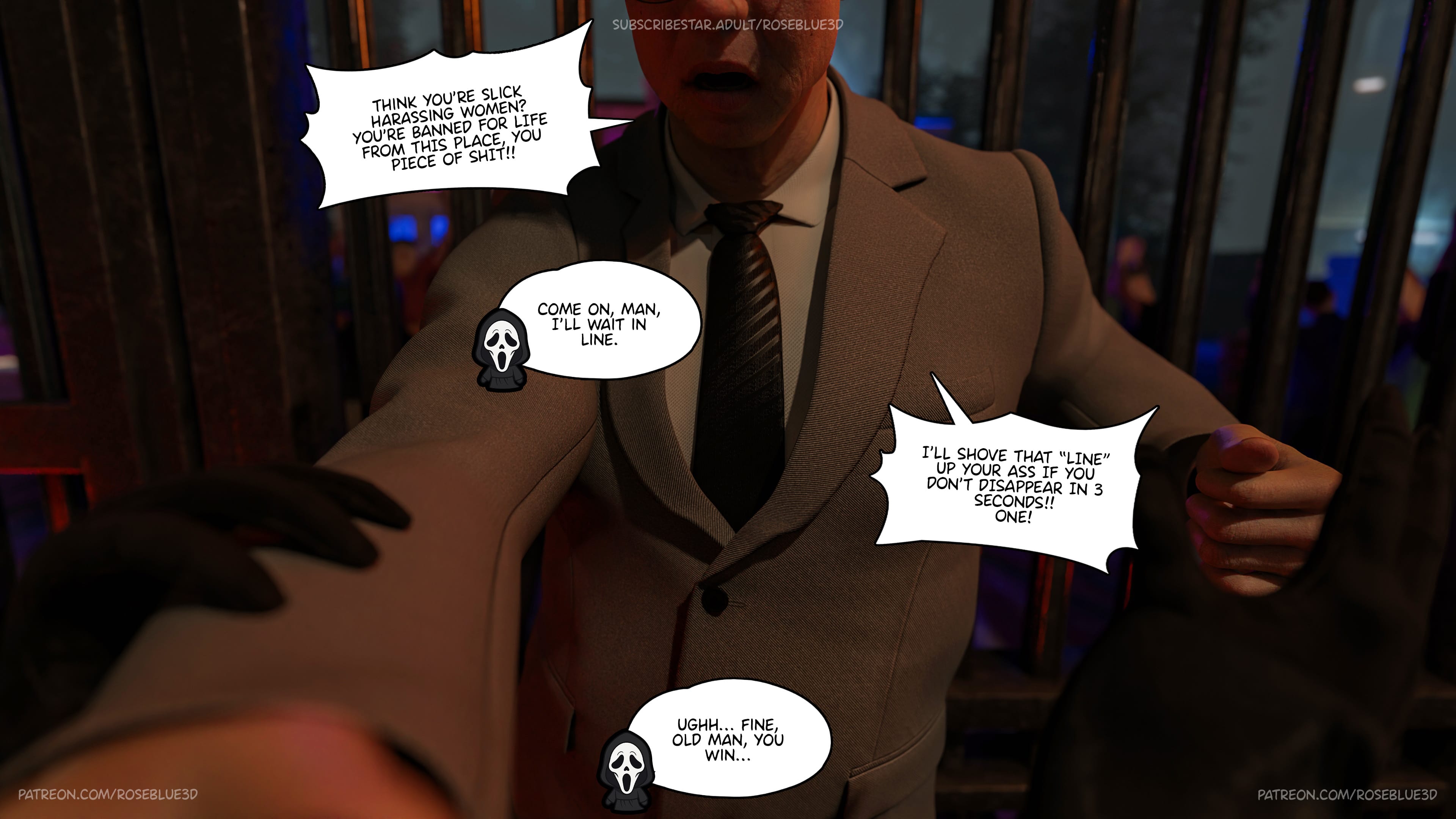 My Neighbor's Widow Raw Chapter 47.5 Page 9