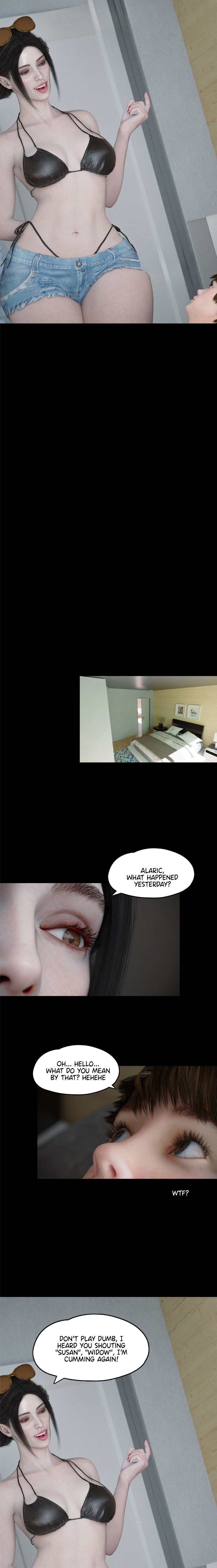 My Neighbor's Widow Raw Chapter 19 Page 1