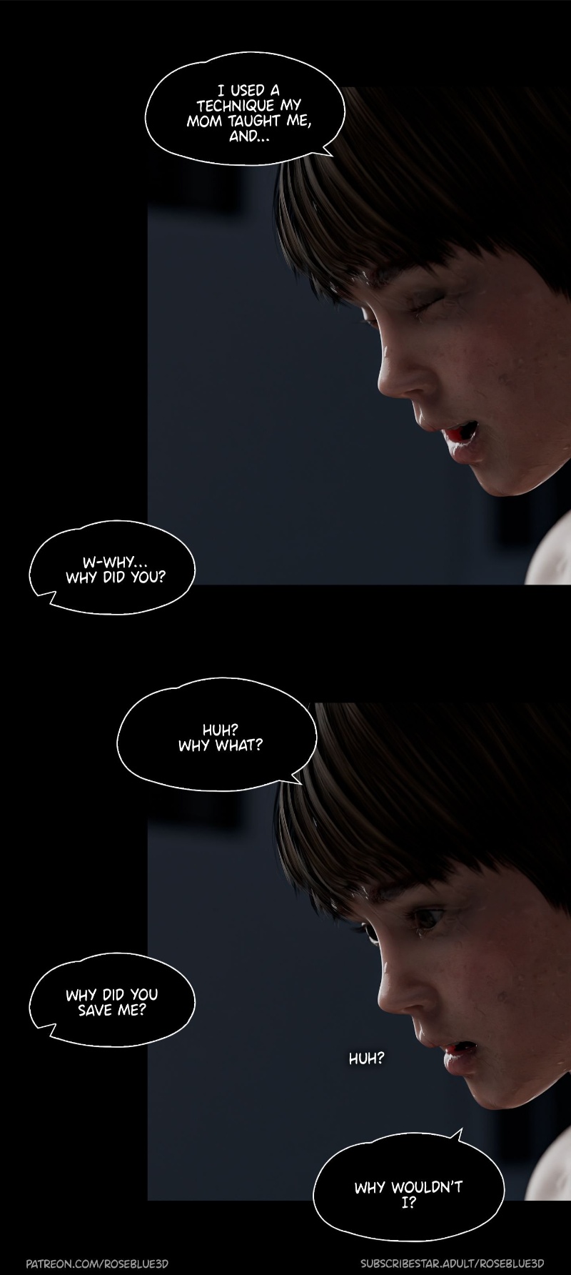 My Neighbor's Widow Raw Chapter 30 Page 153
