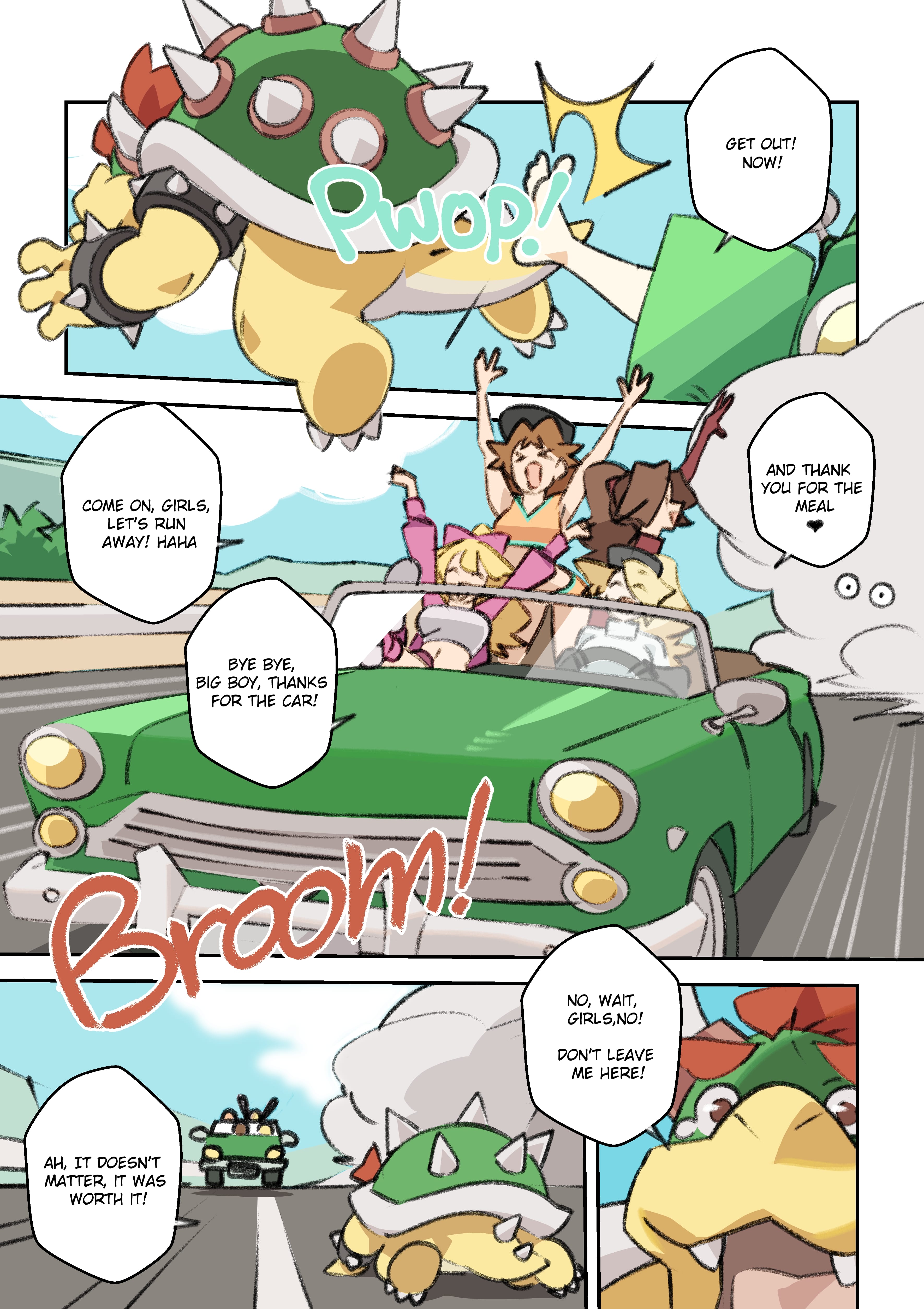 Drift into Rosalina’s Galaxy (Mario Kart) [Nisego] Chapter 1 Page 16