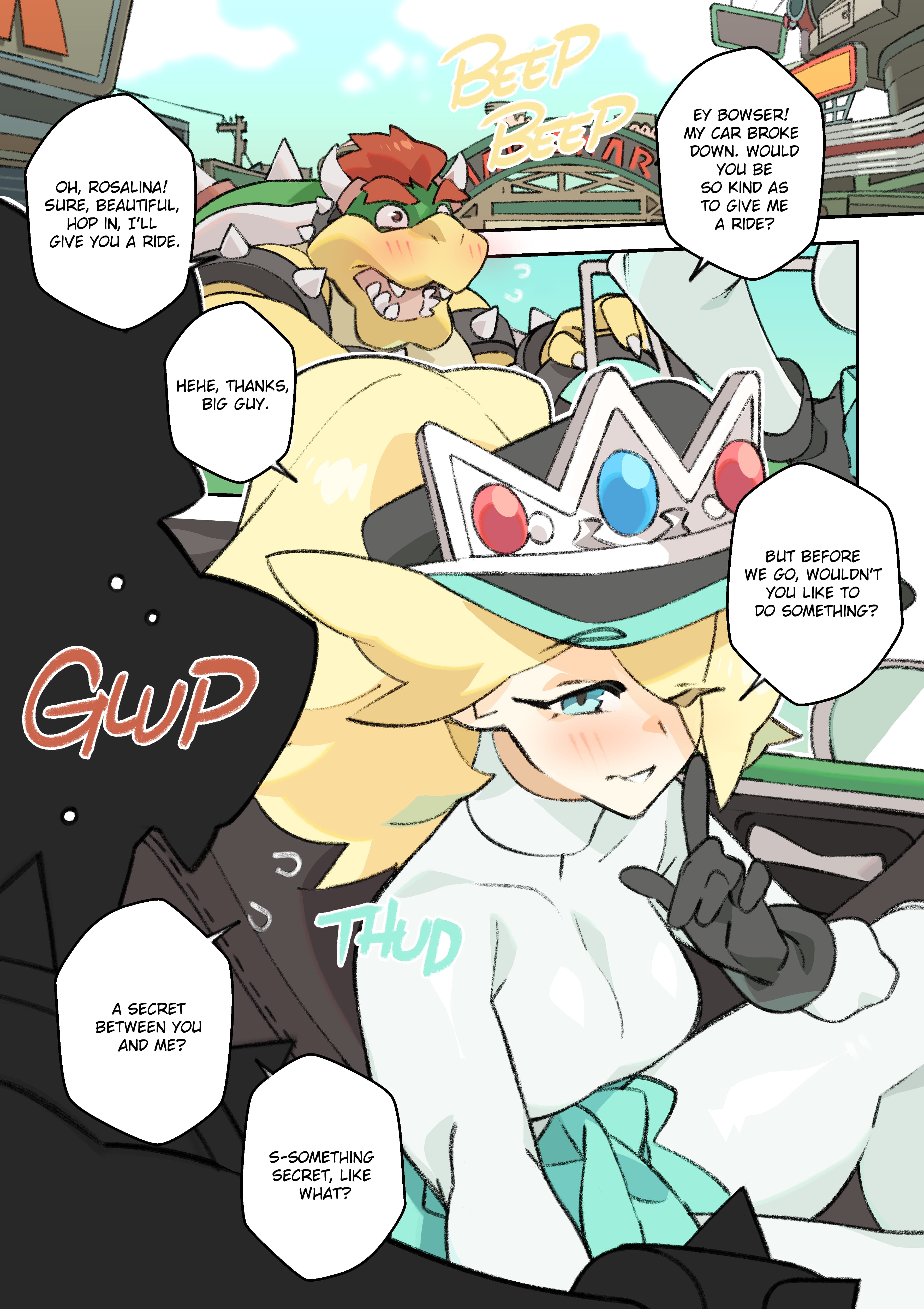 Drift into Rosalina’s Galaxy (Mario Kart) [Nisego] Chapter 1 Page 5
