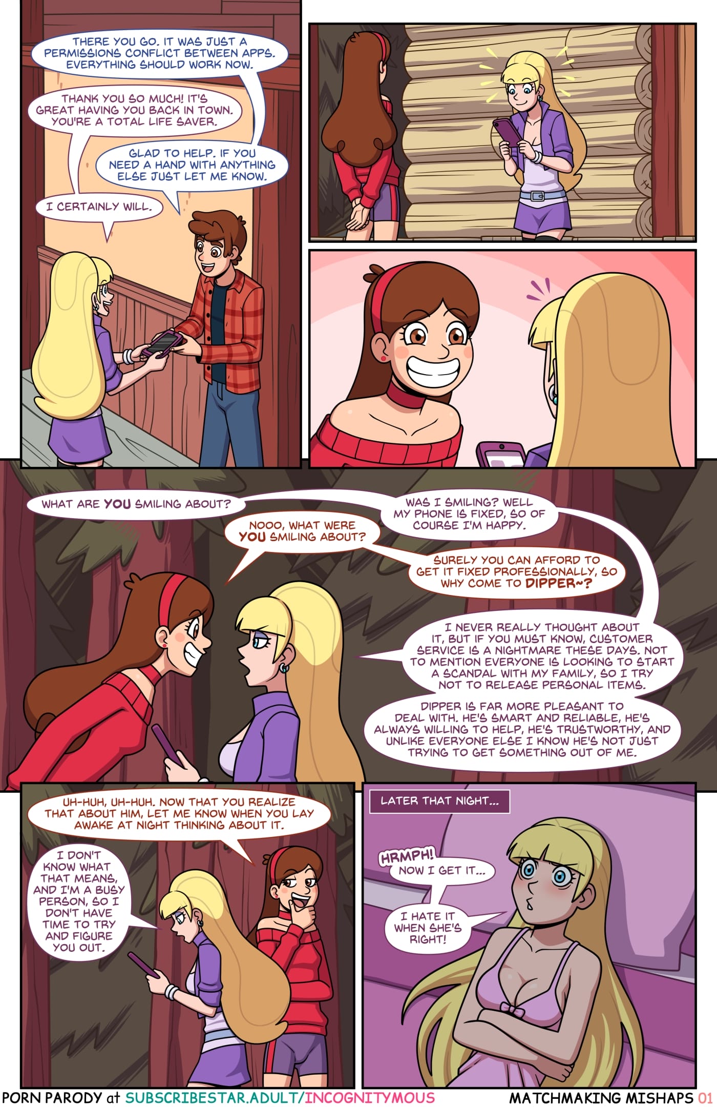 Matchmaking Mishaps (Gravity Falls) [Incognitymous] Chapter 1 Page 1