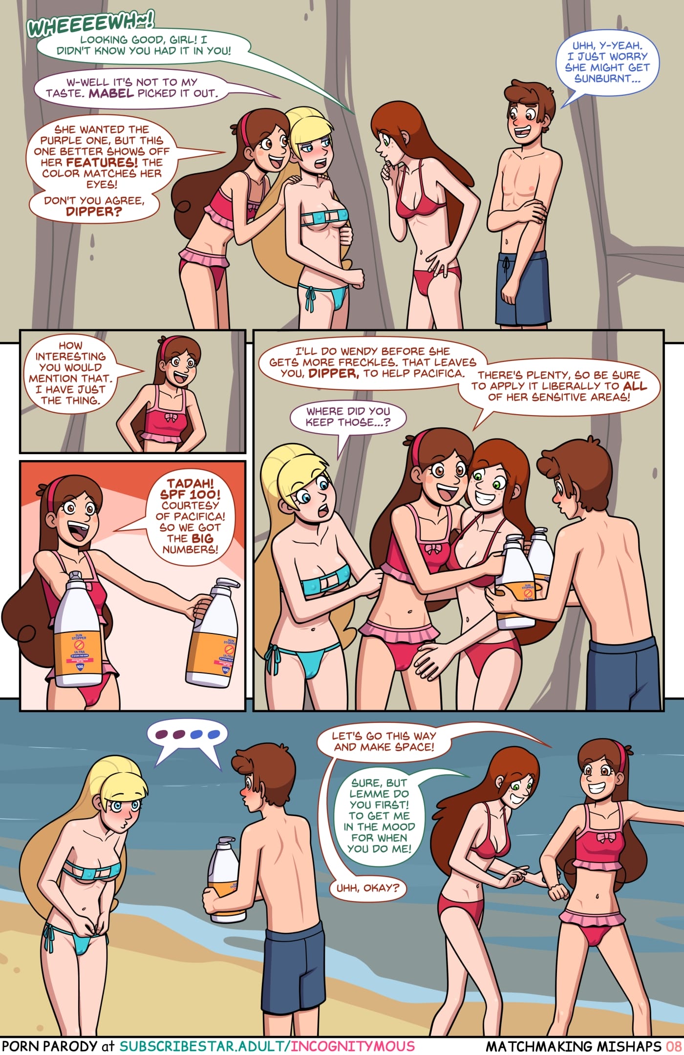 Matchmaking Mishaps (Gravity Falls) [Incognitymous] Chapter 1 Page 8