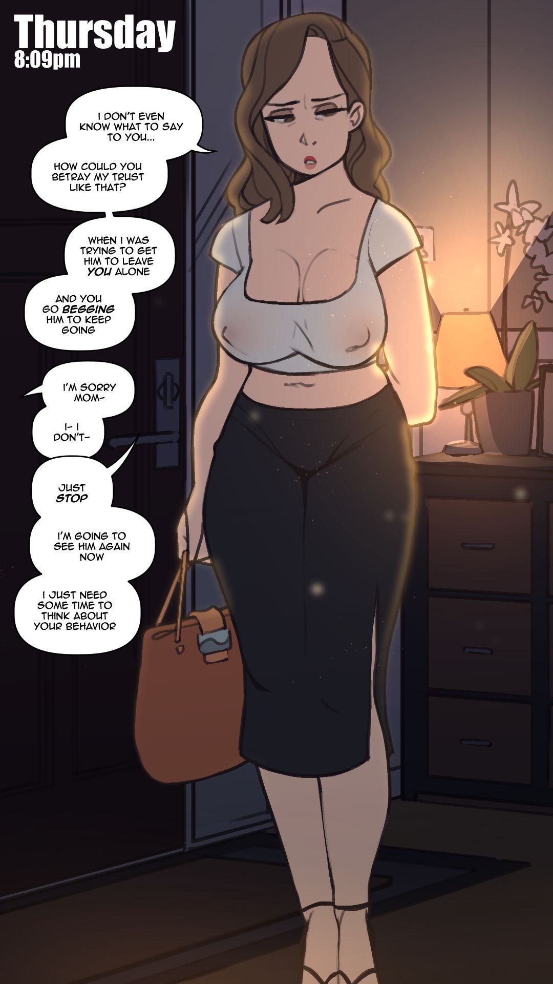 Mom deals with my bully Chapter 1 Page 13