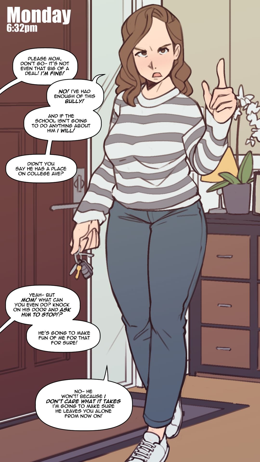 Mom deals with my bully Chapter 1 Page 2