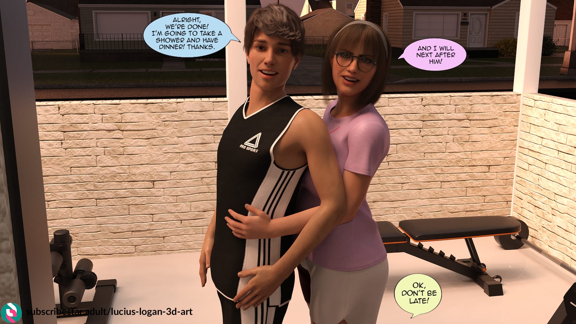 My New Girlfriend? [Lucius Logan] Chapter 1 Page 32