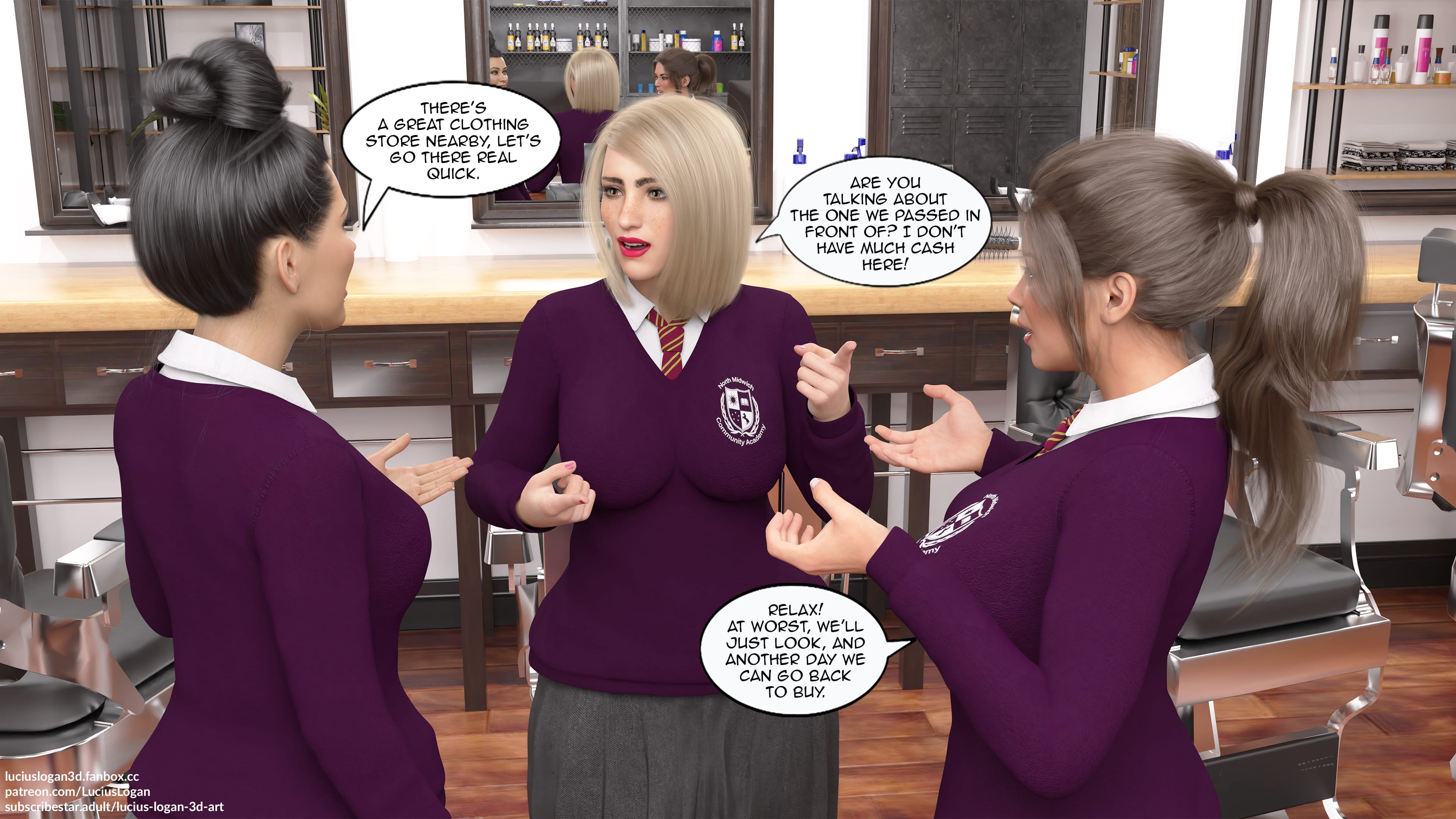 My New Girlfriend? [Lucius Logan] Chapter 2 Page 113