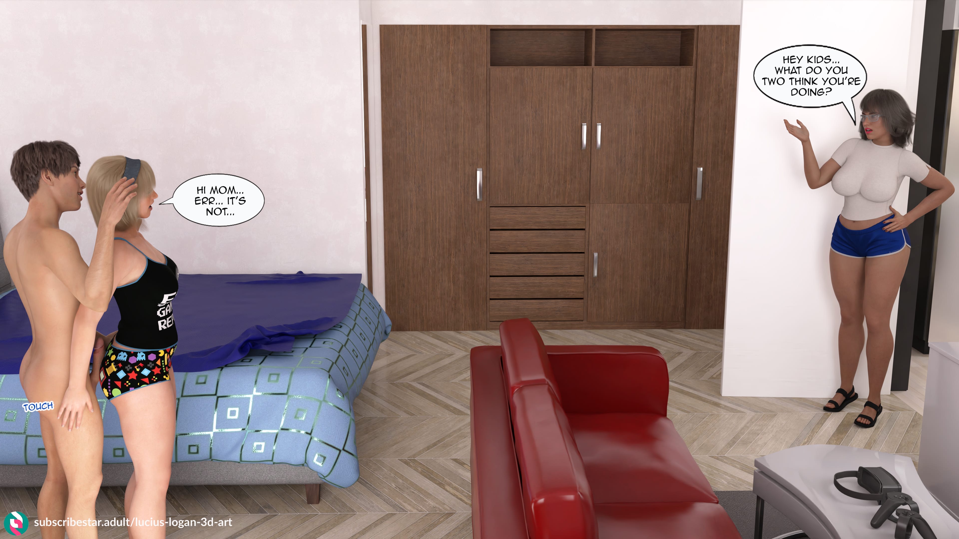 My New Girlfriend? [Lucius Logan] Chapter 2 Page 71