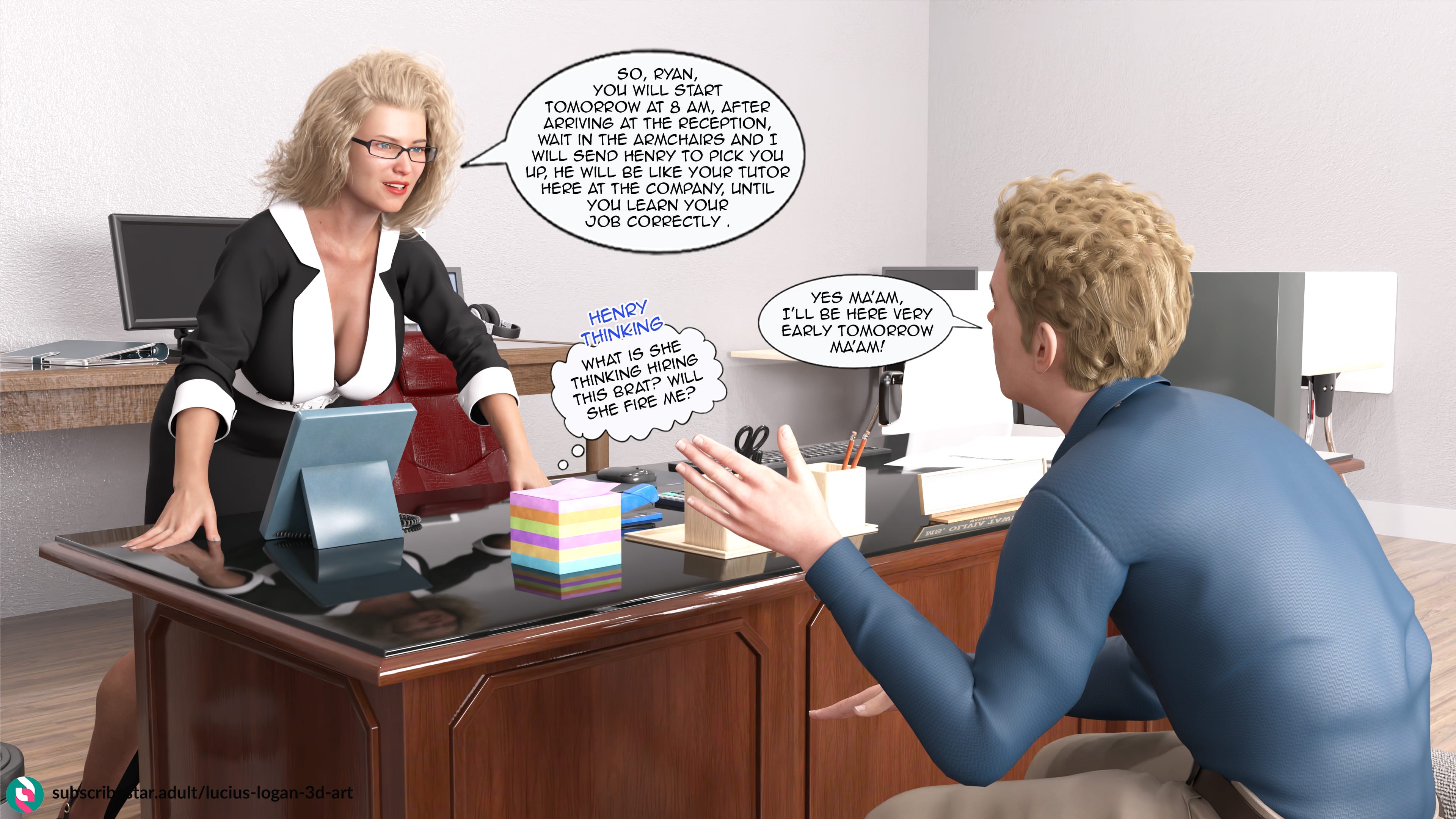 My New Girlfriend? [Lucius Logan] Chapter 2 Page 83
