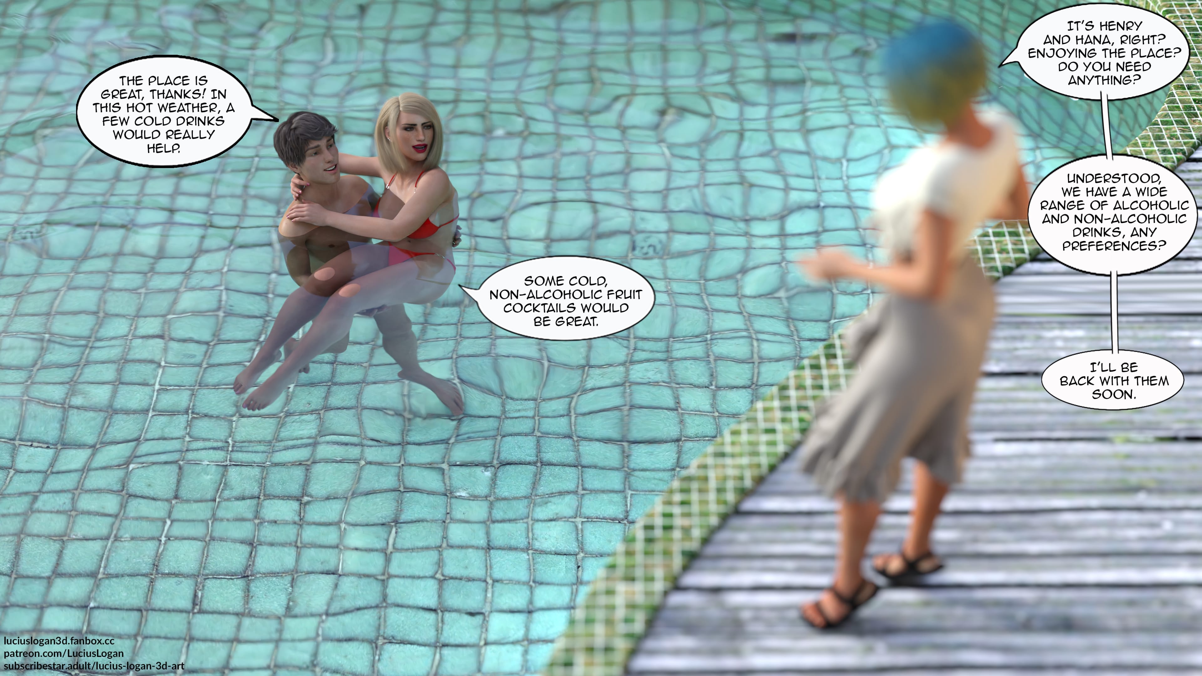 My New Girlfriend? [Lucius Logan] Chapter 3 Page 13