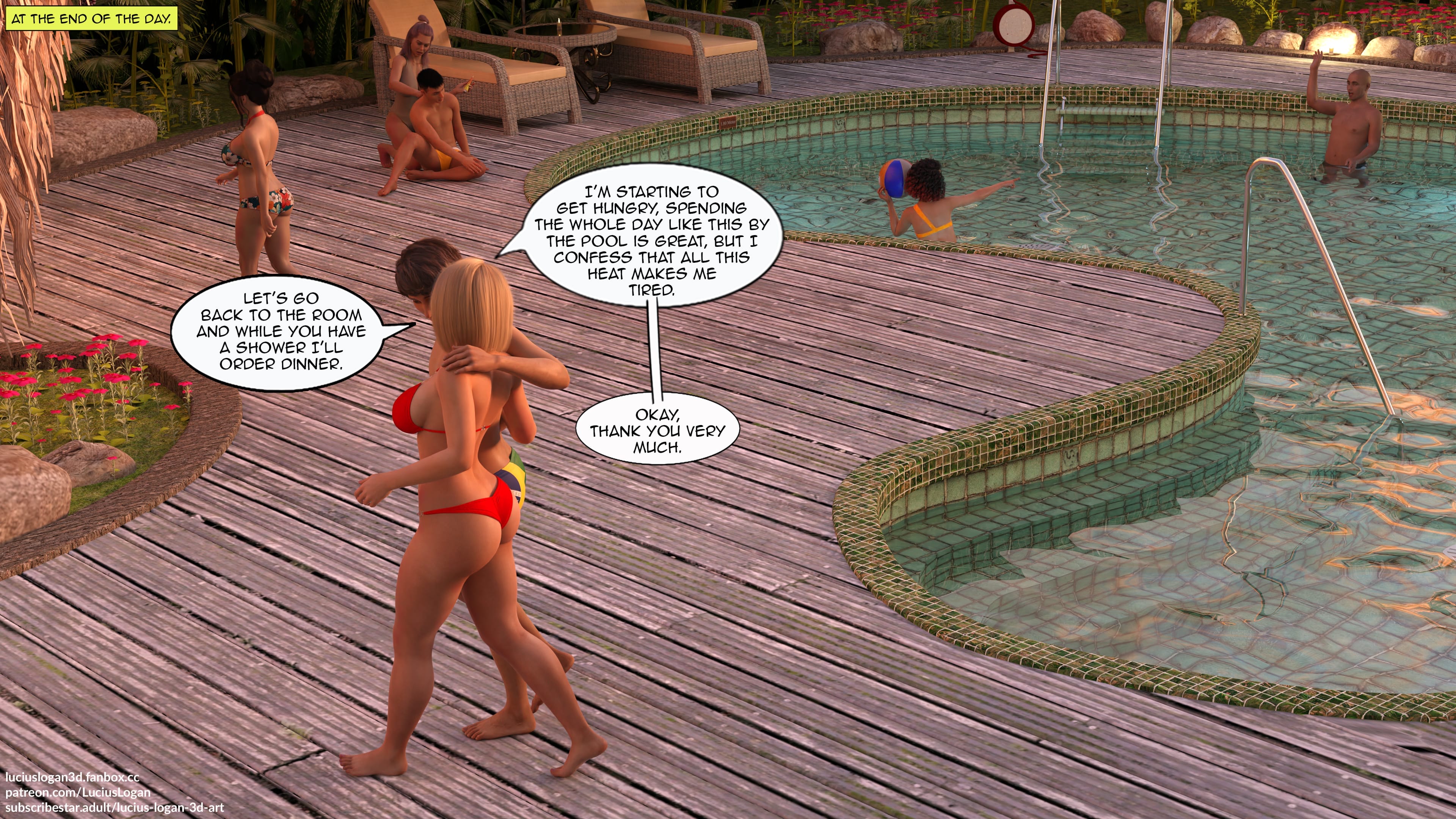 My New Girlfriend? [Lucius Logan] Chapter 3 Page 15