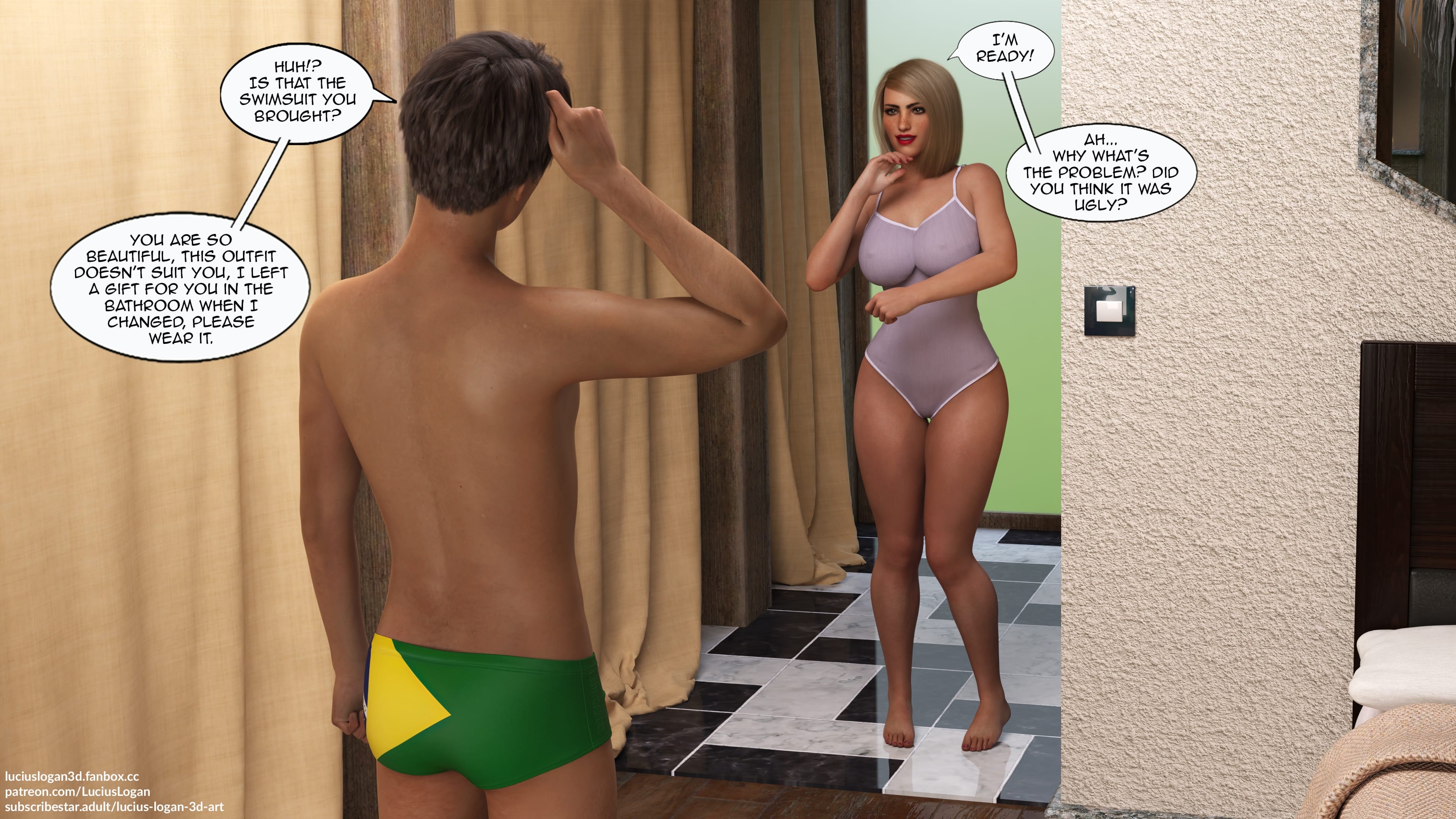 My New Girlfriend? [Lucius Logan] Chapter 3 Page 8