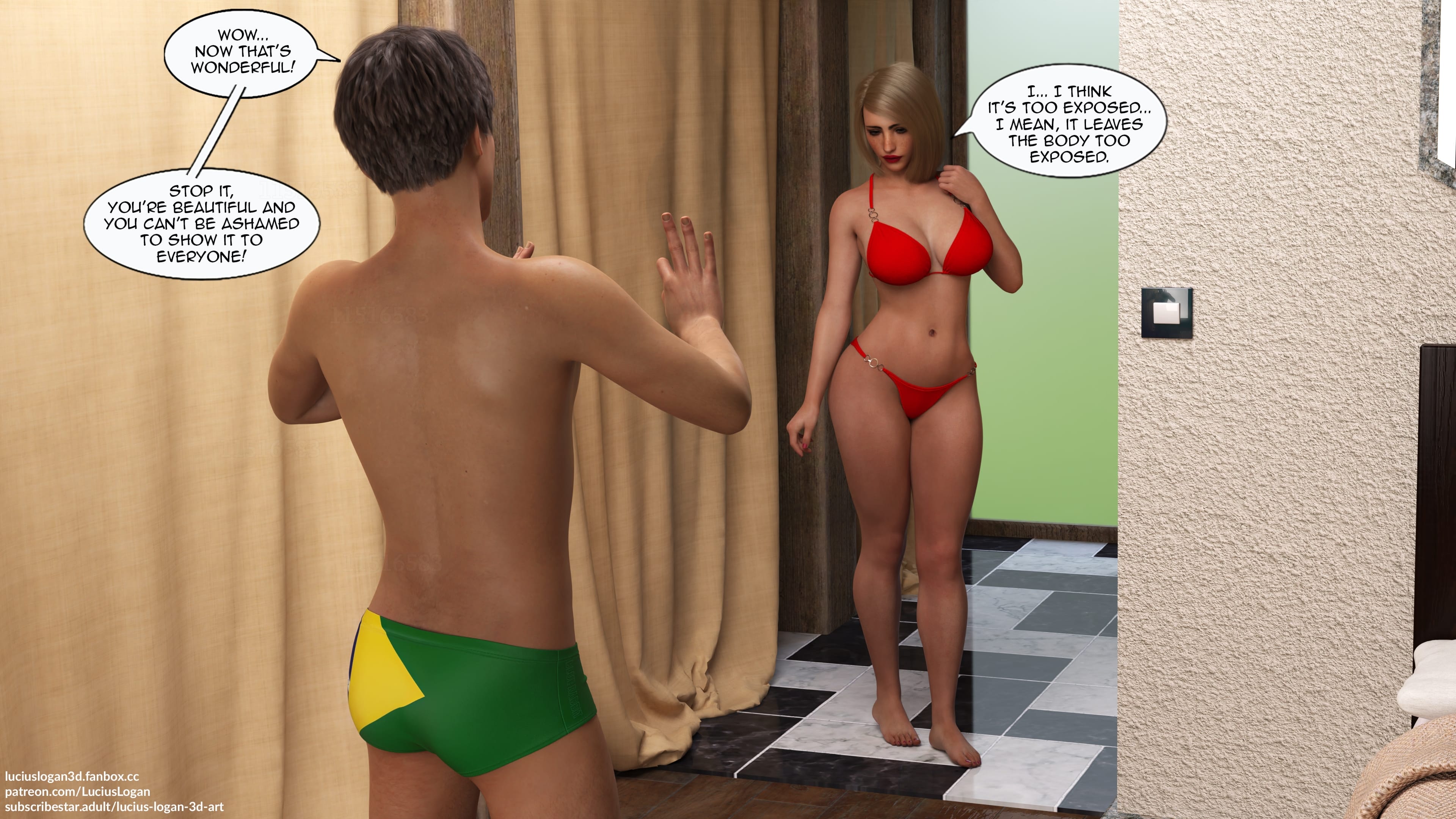 My New Girlfriend? [Lucius Logan] Chapter 3 Page 9