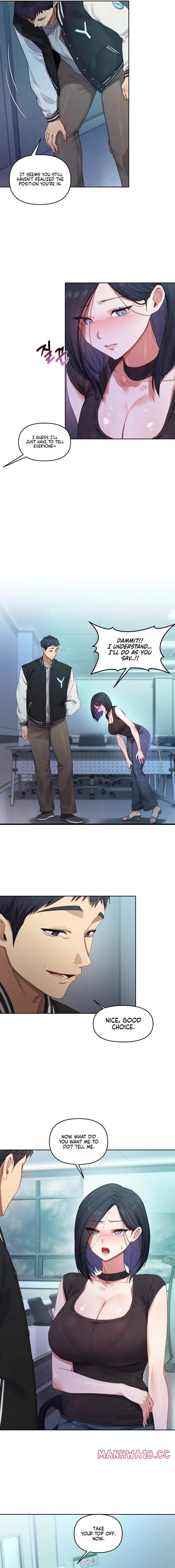 The Professor’s Secret Account Chapter 3 Page 8