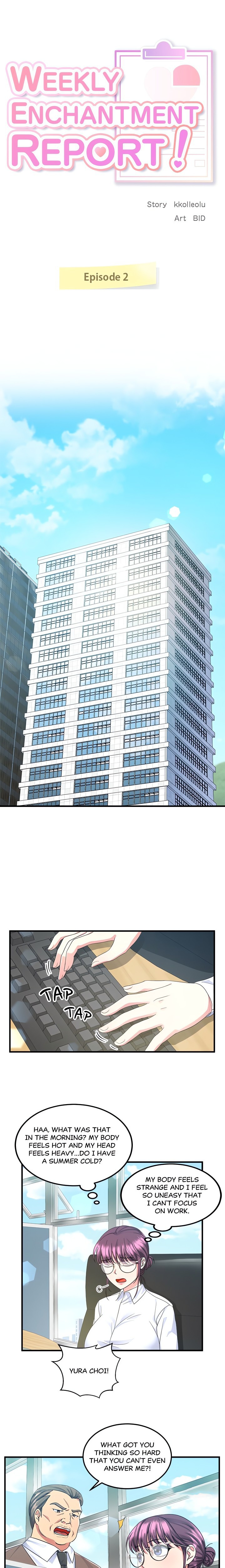 Weekly Enchantment Report Chapter 2 Page 1