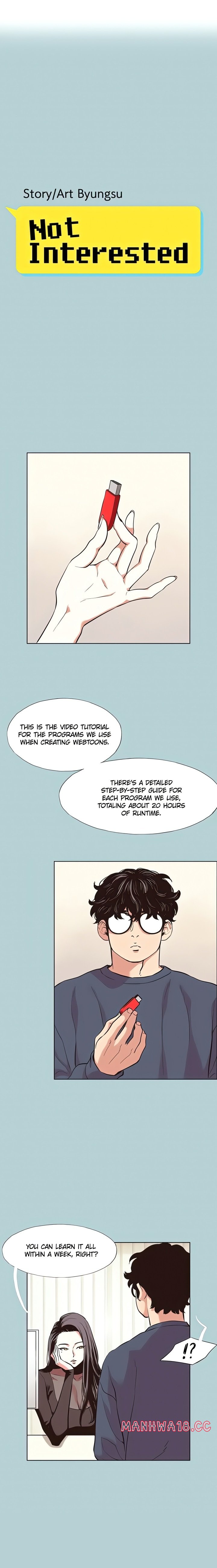 Not Interested Chapter 6 Page 1