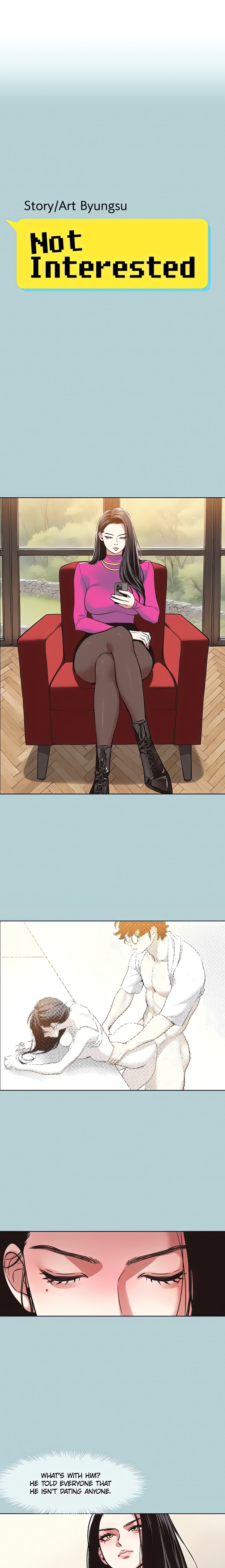 Not Interested Chapter 8 Page 1