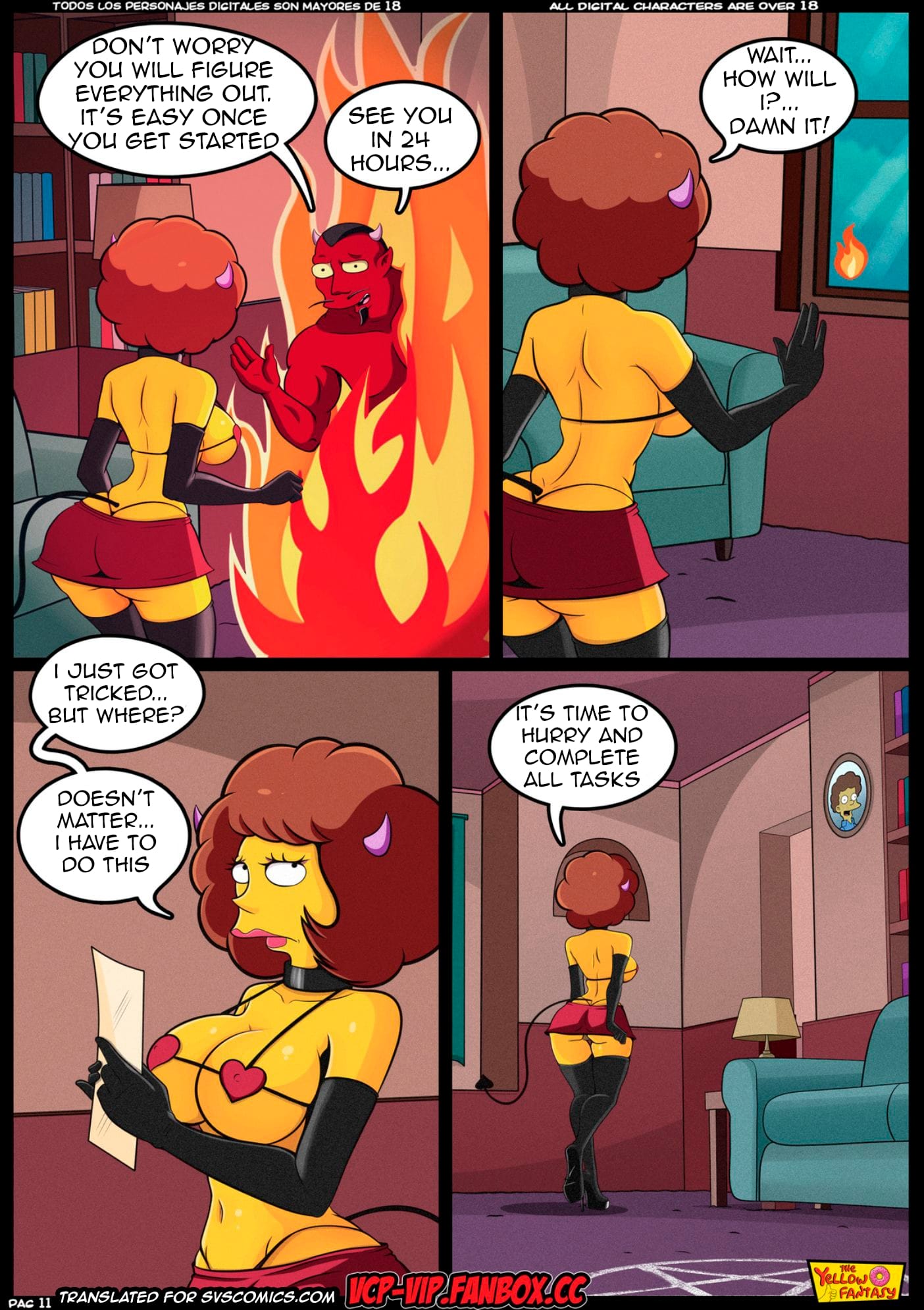 The Pastime (The Simpsons) [The Yellow Fantasy , Croc] Chapter 16 Page 12