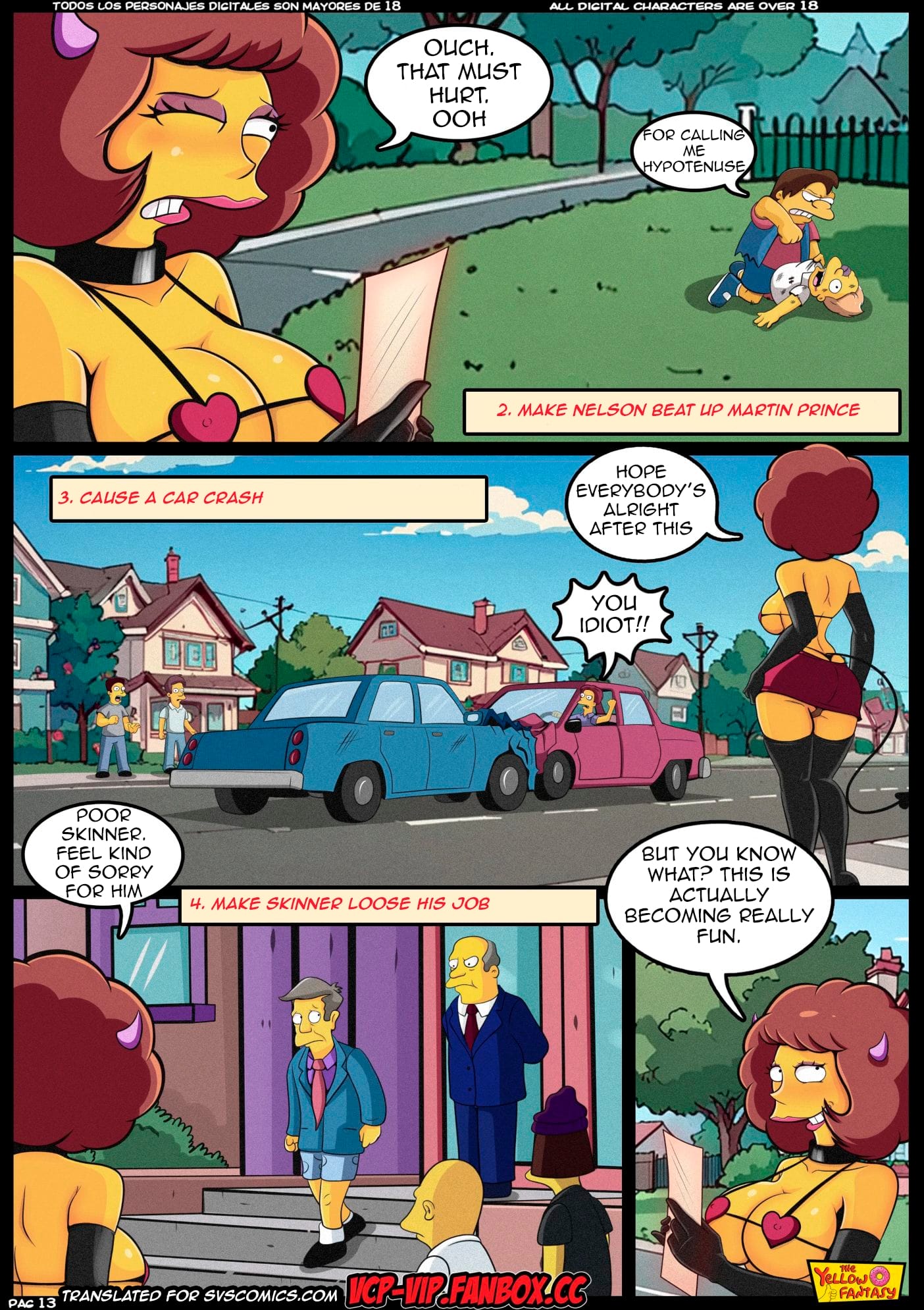 The Pastime (The Simpsons) [The Yellow Fantasy , Croc] Chapter 16 Page 14