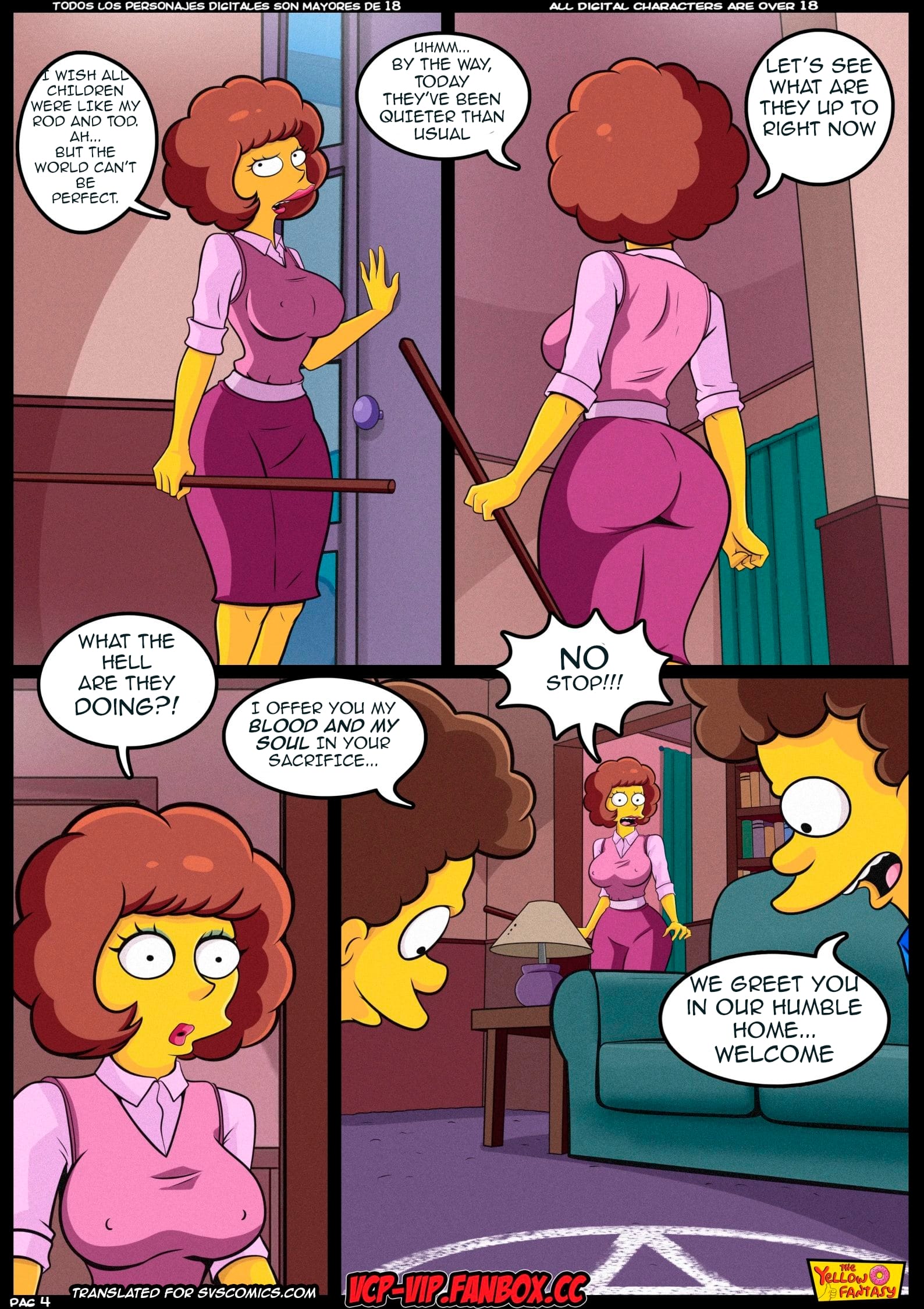 The Pastime (The Simpsons) [The Yellow Fantasy , Croc] Chapter 16 Page 5