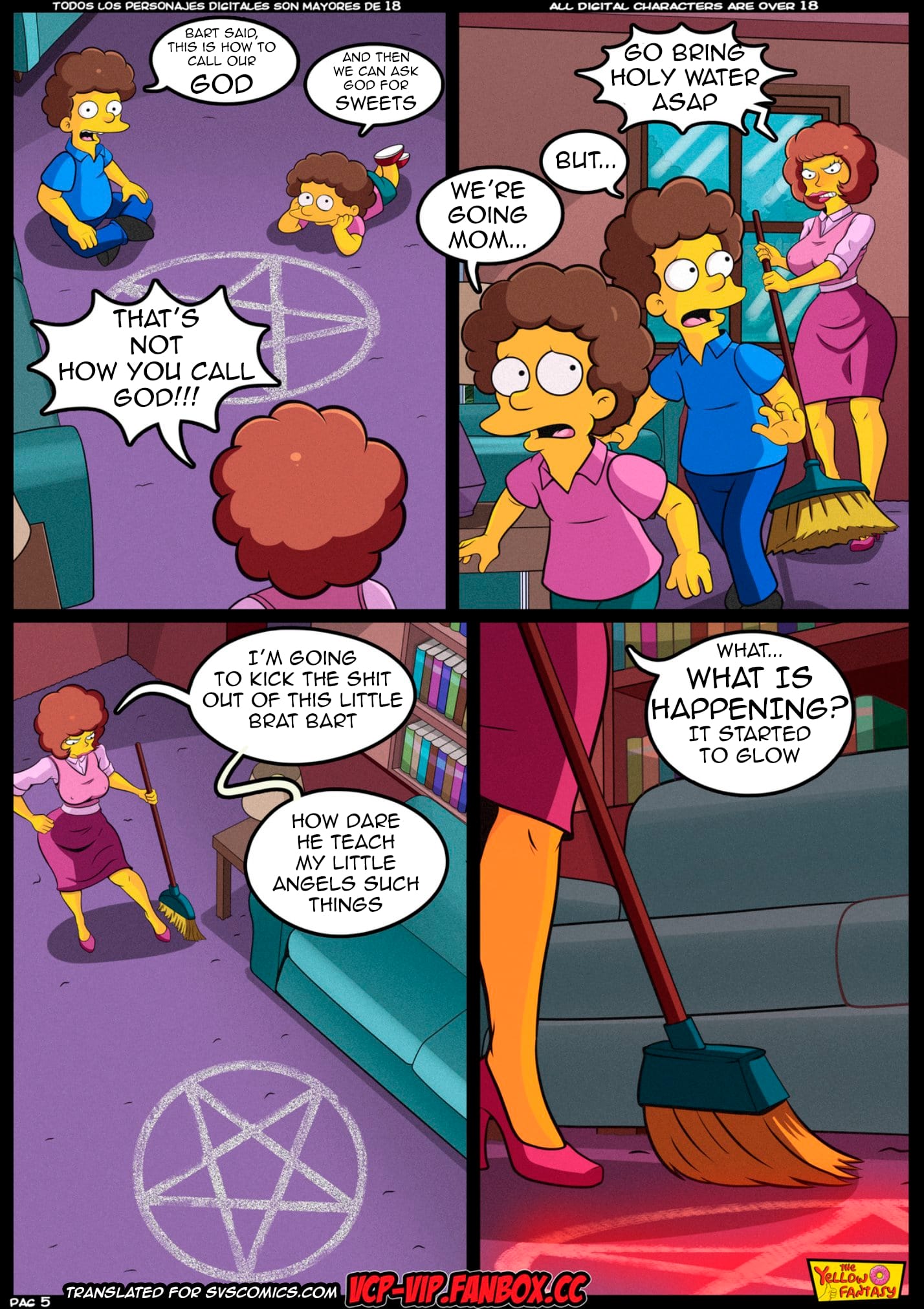 The Pastime (The Simpsons) [The Yellow Fantasy , Croc] Chapter 16 Page 6