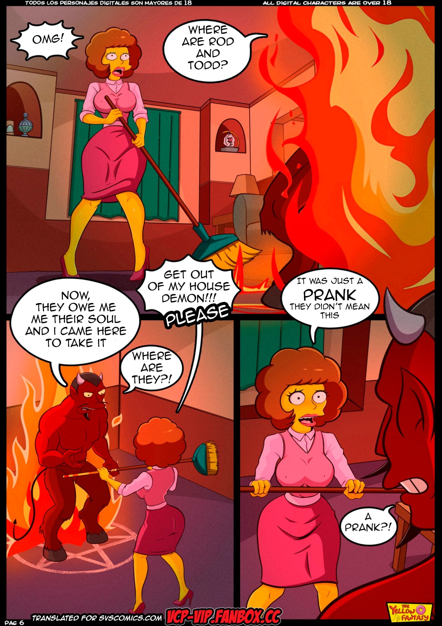 The Pastime (The Simpsons) [The Yellow Fantasy , Croc] Chapter 16 Page 7