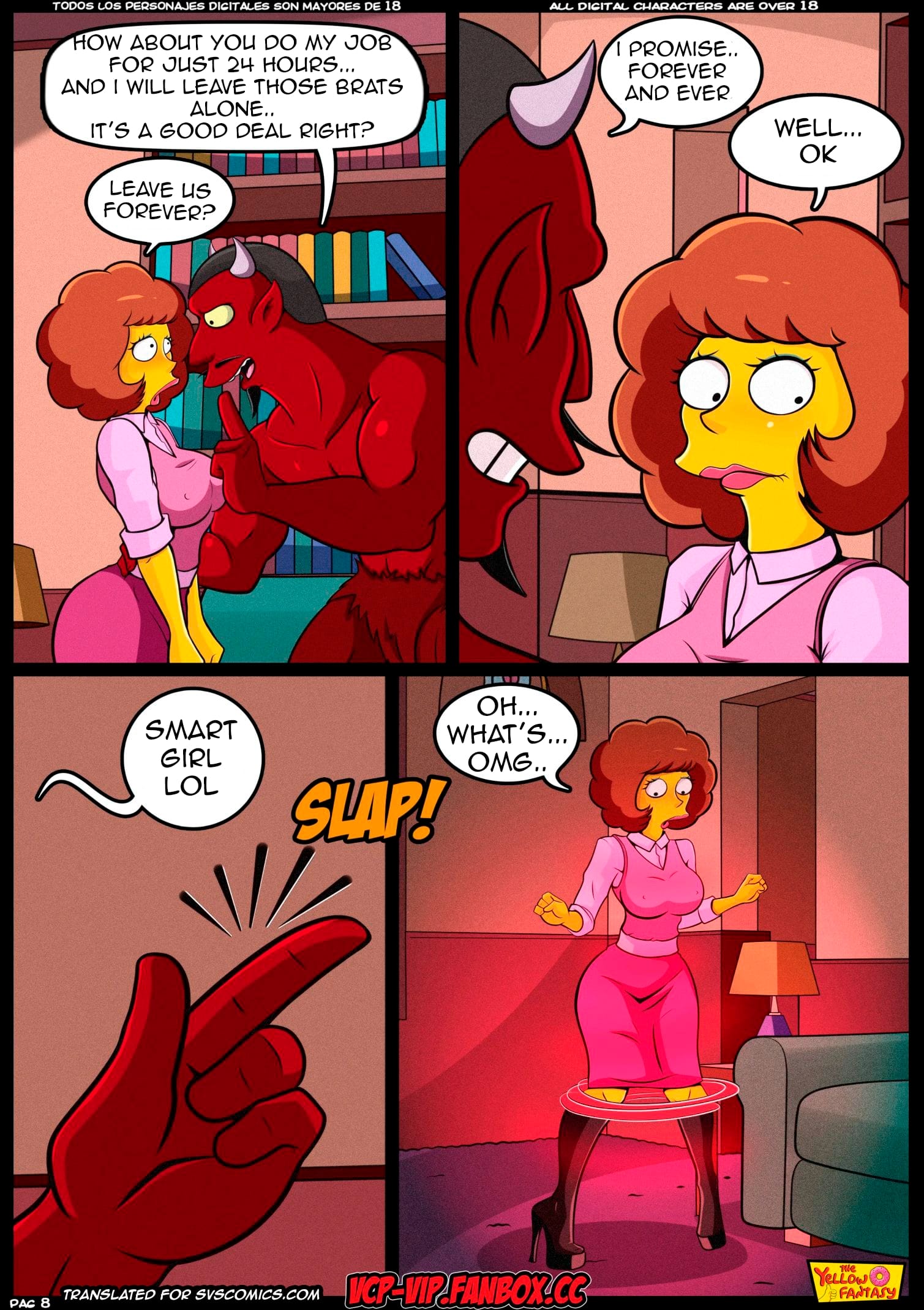 The Pastime (The Simpsons) [The Yellow Fantasy , Croc] Chapter 16 Page 9
