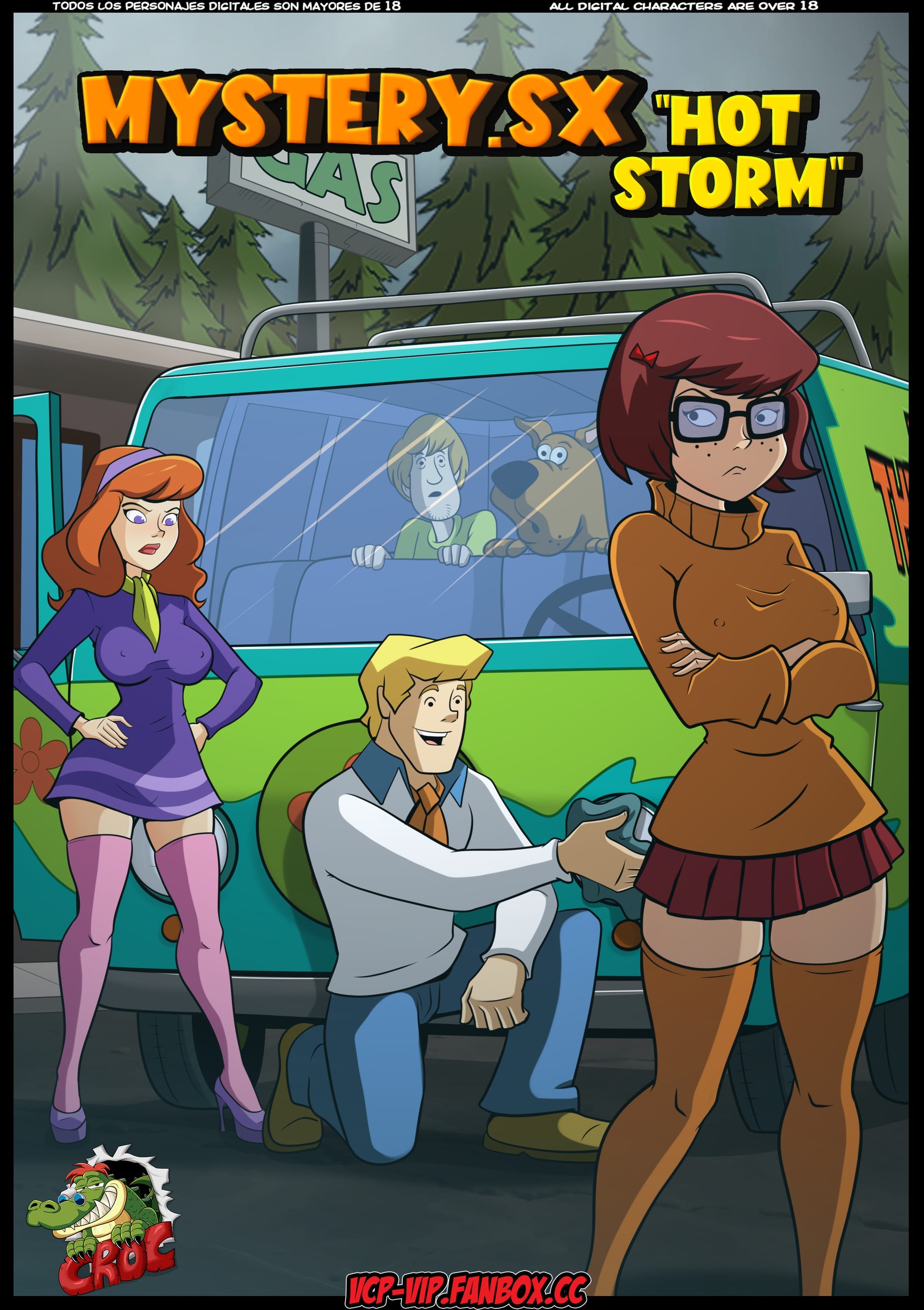 Mystery.SX – Hot Storm (Scooby-Doo) [Croc] Chapter Hot Storm (Scooby-Doo) [Croc] – 1 Page 1