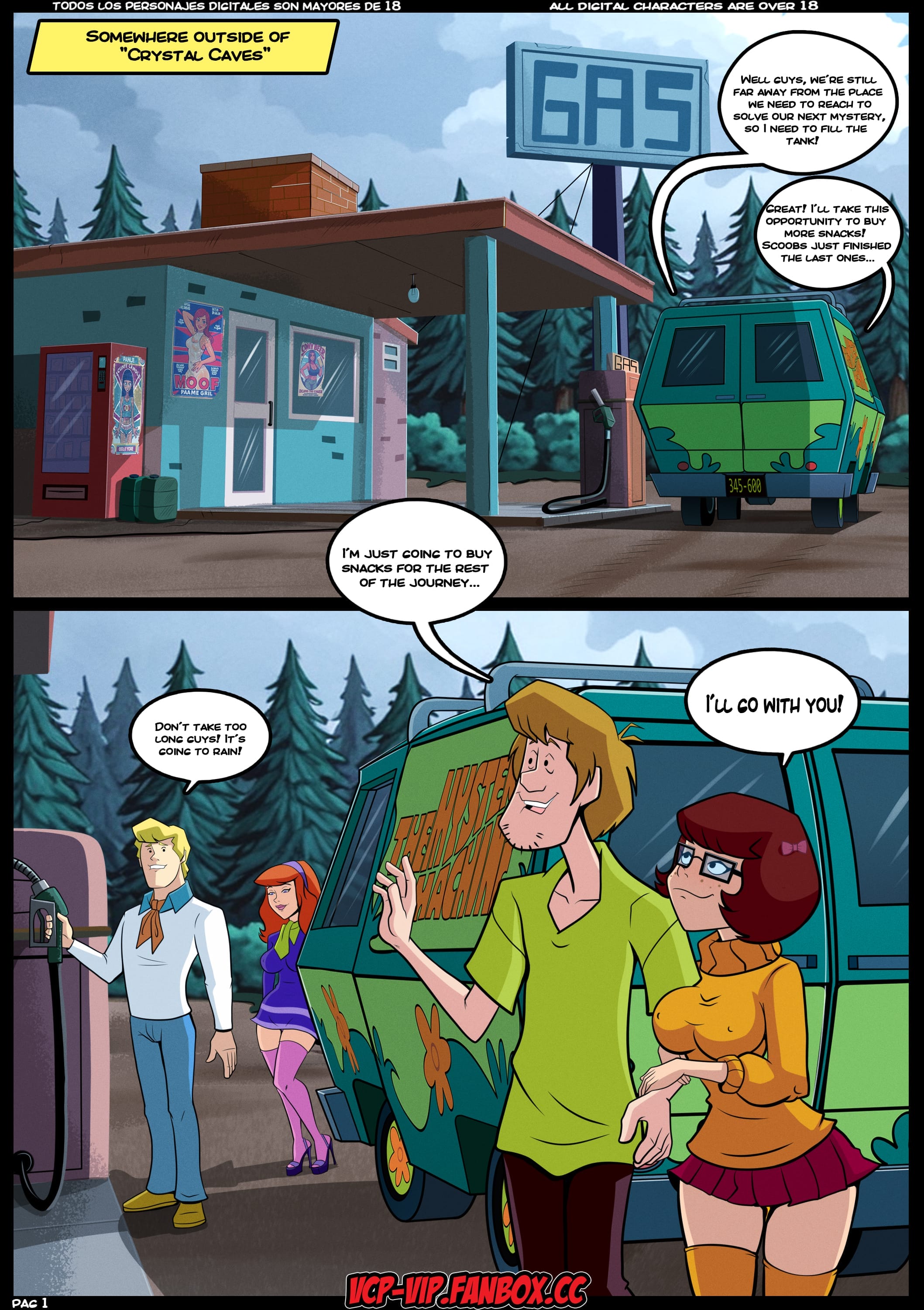Mystery.SX – Hot Storm (Scooby-Doo) [Croc] Chapter Hot Storm (Scooby-Doo) [Croc] – 1 Page 2