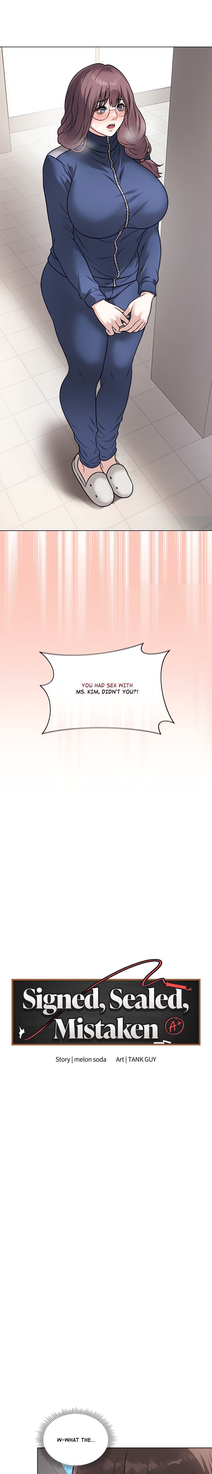 Signed, Sealed, Mistaken (Uncensored) Chapter 12 Page 1