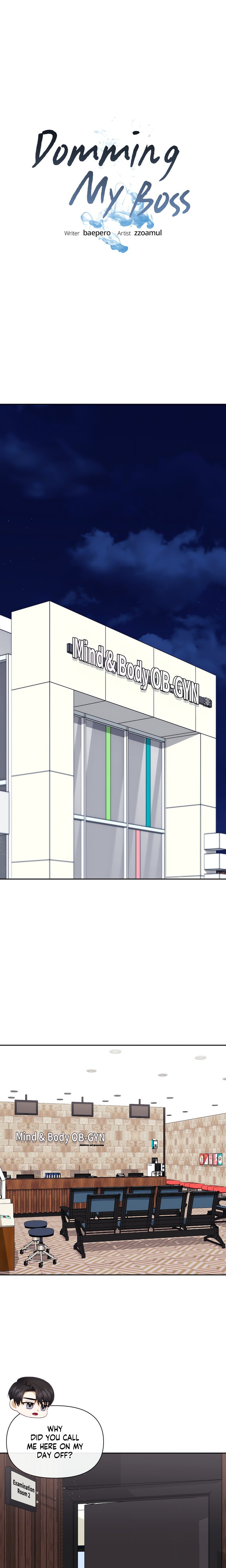 Domming My Boss Chapter 17 Page 1