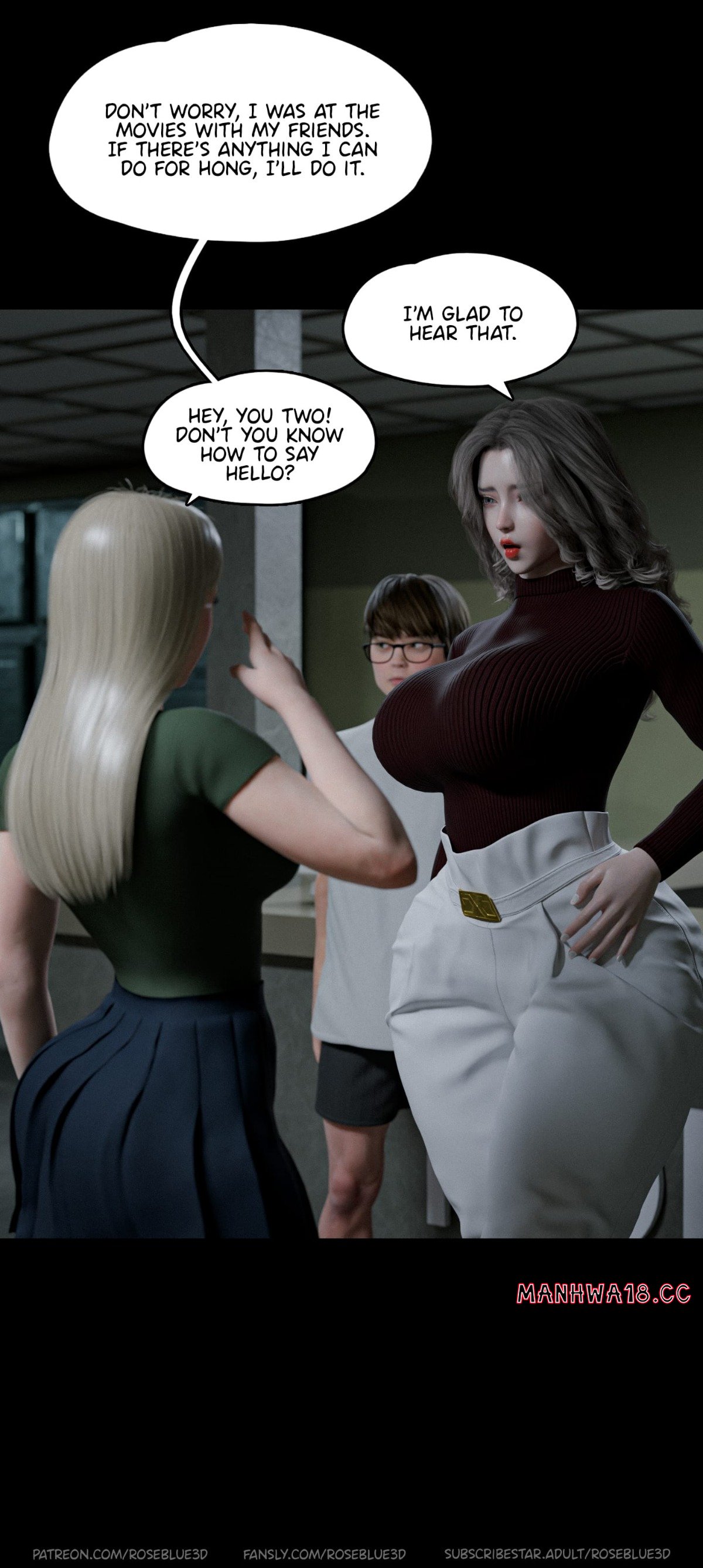 My Neighbor's Widow Raw Chapter 44 Page 39