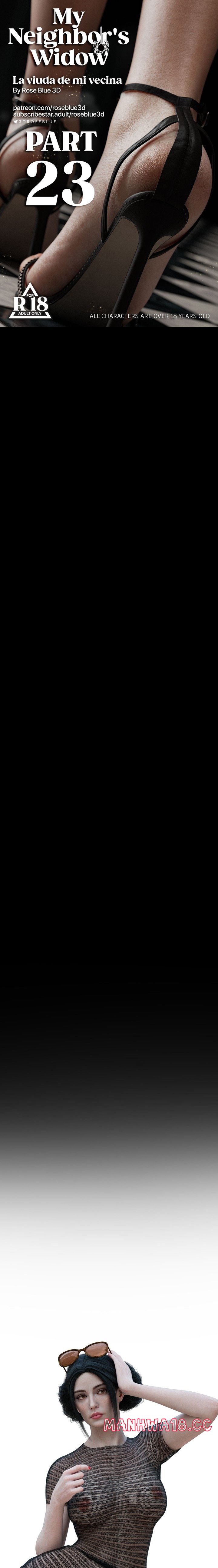 My Neighbor's Widow Raw Chapter 23 Page 1