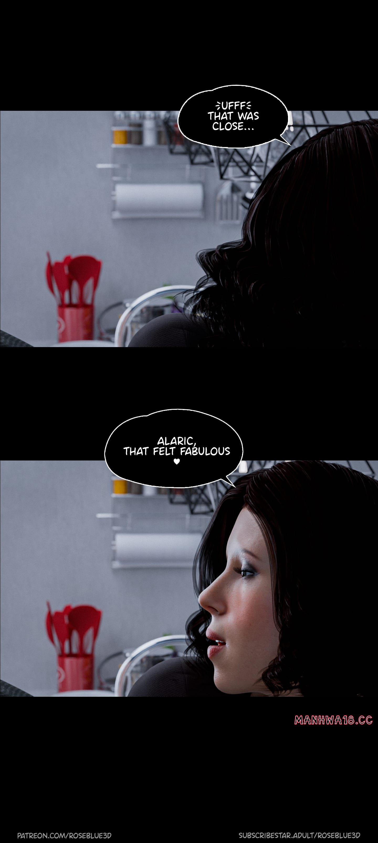 My Neighbor's Widow Raw Chapter 36 Page 73