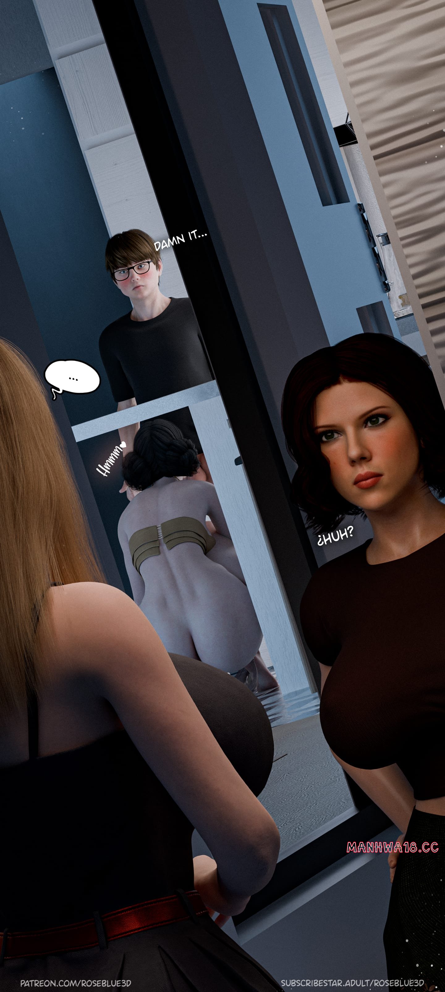 My Neighbor's Widow Raw Chapter 36 Page 82