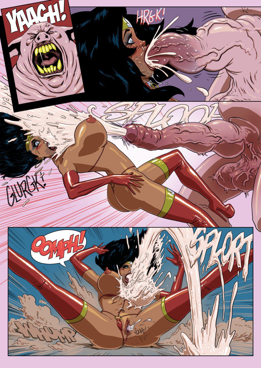 Wondercunt (Justice League) [Fenris Comix] Chapter 1 Page 10