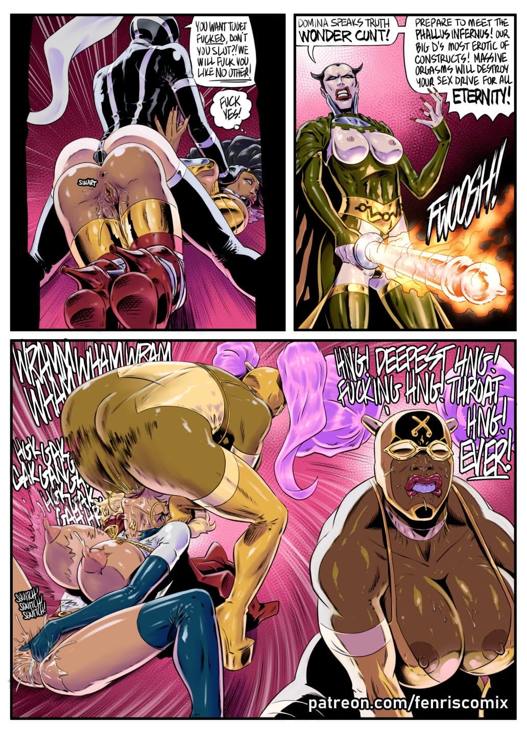 Wondercunt (Justice League) [Fenris Comix] Chapter 3 Page 10
