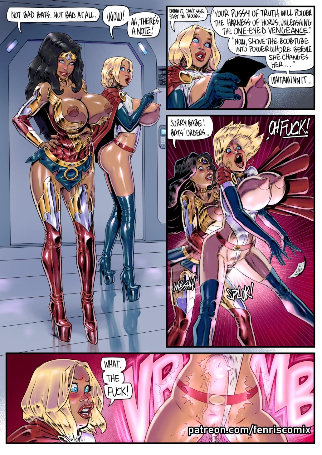 Wondercunt (Justice League) [Fenris Comix] Chapter 3 Page 5