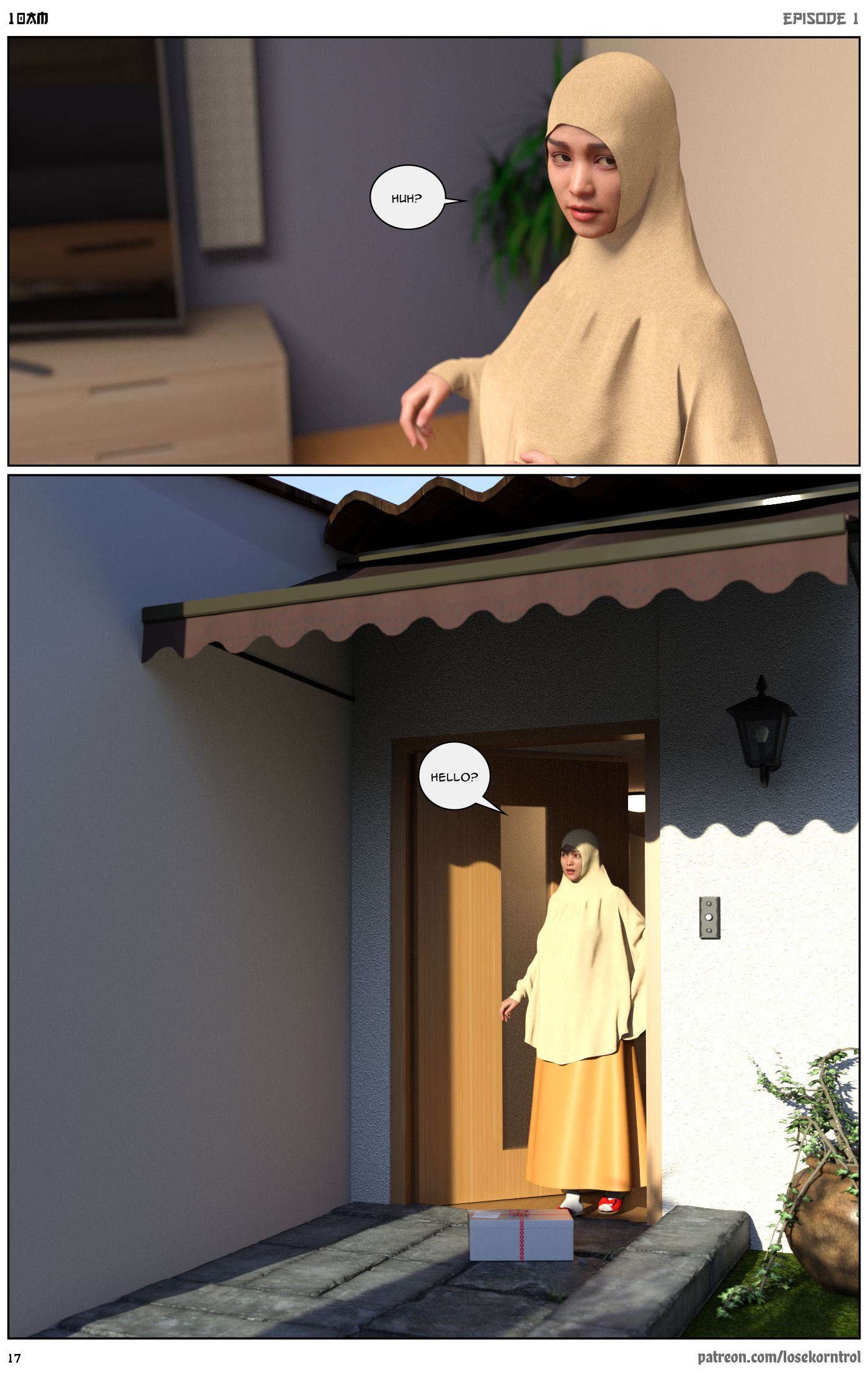10 AM [LoseKorntrol, Hijab 3DX] Chapter 1 Page 18