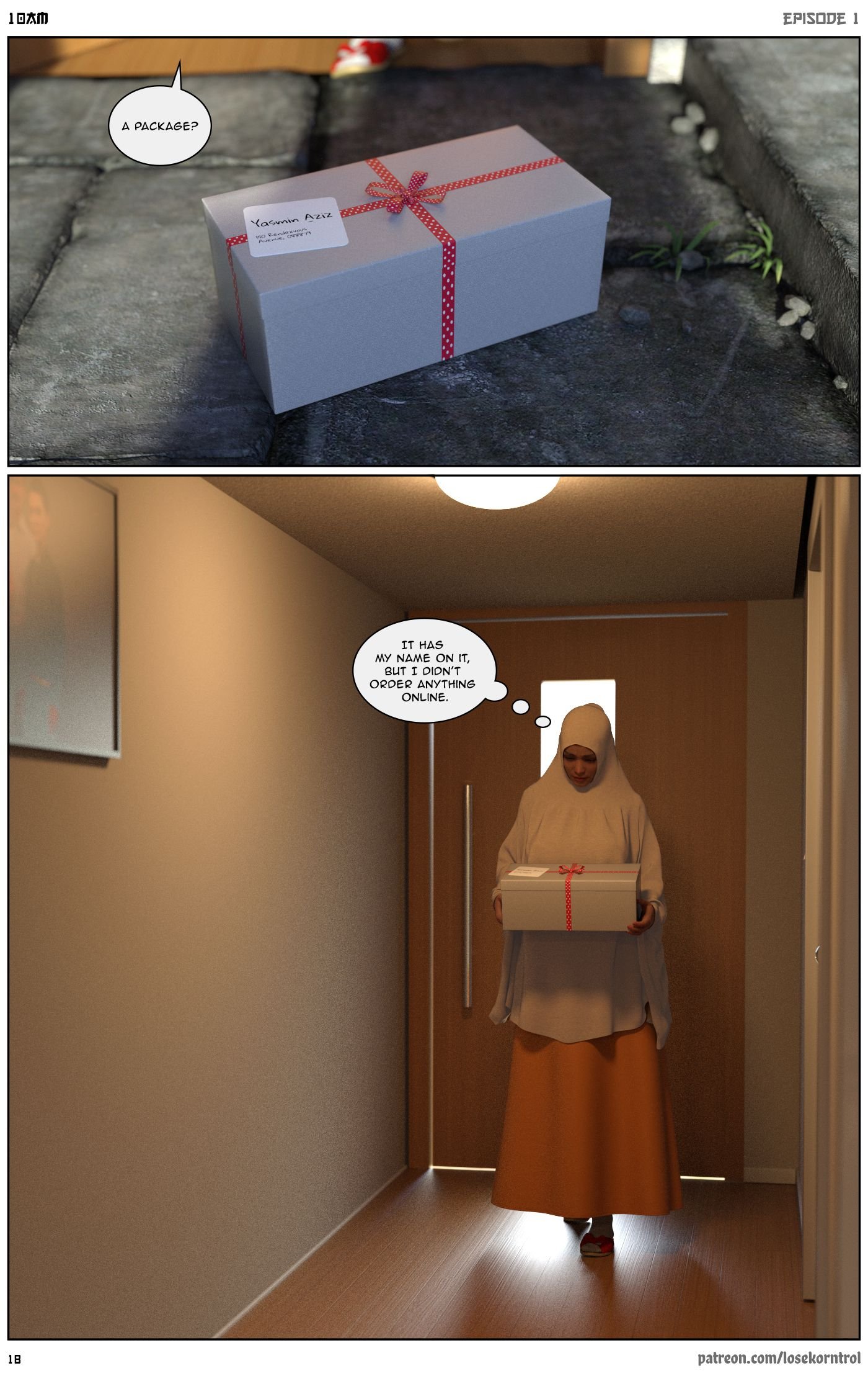 10 AM [LoseKorntrol, Hijab 3DX] Chapter 1 Page 19