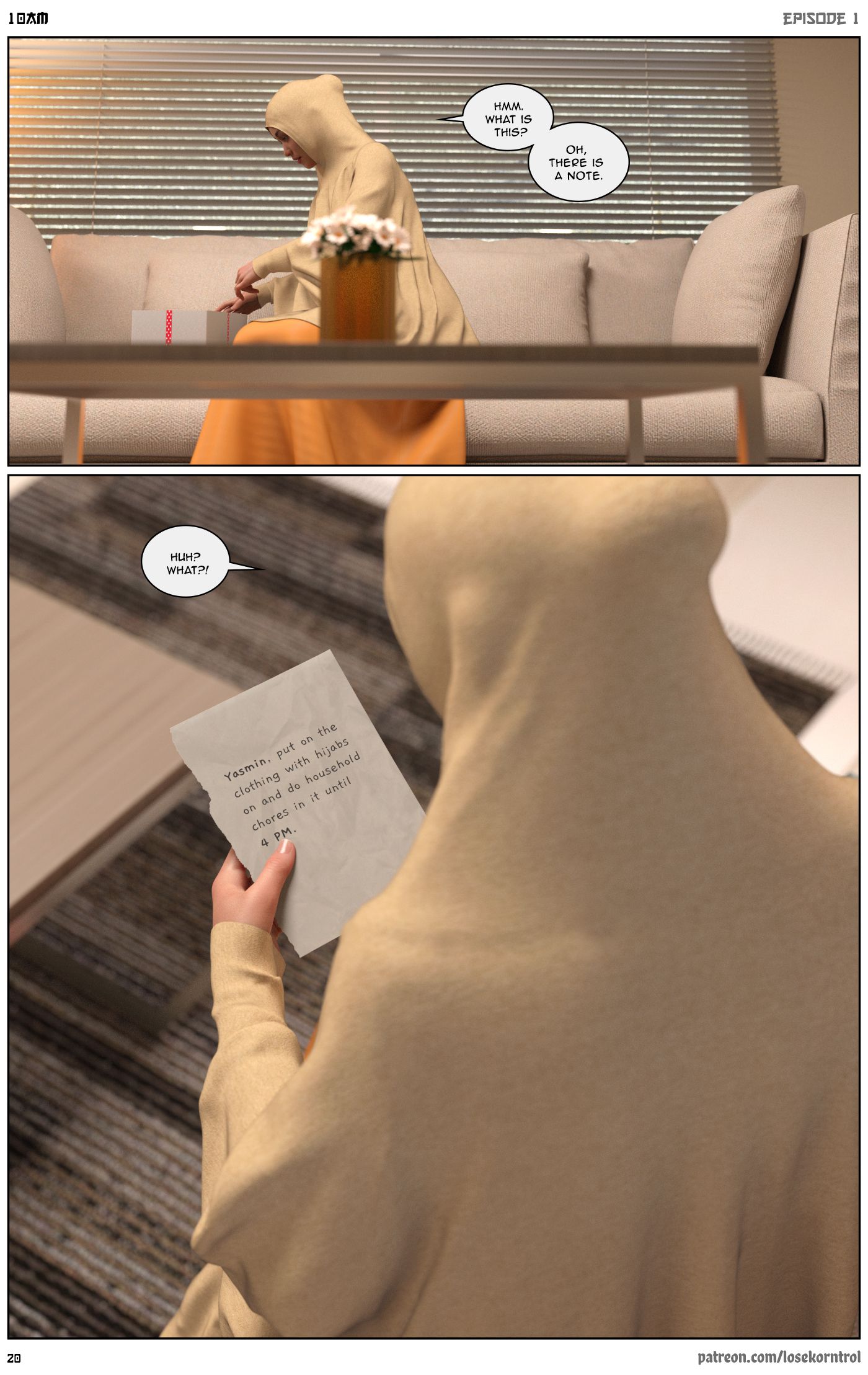 10 AM [LoseKorntrol, Hijab 3DX] Chapter 1 Page 21