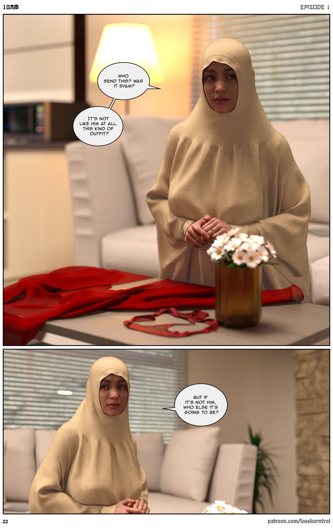 10 AM [LoseKorntrol, Hijab 3DX] Chapter 1 Page 23