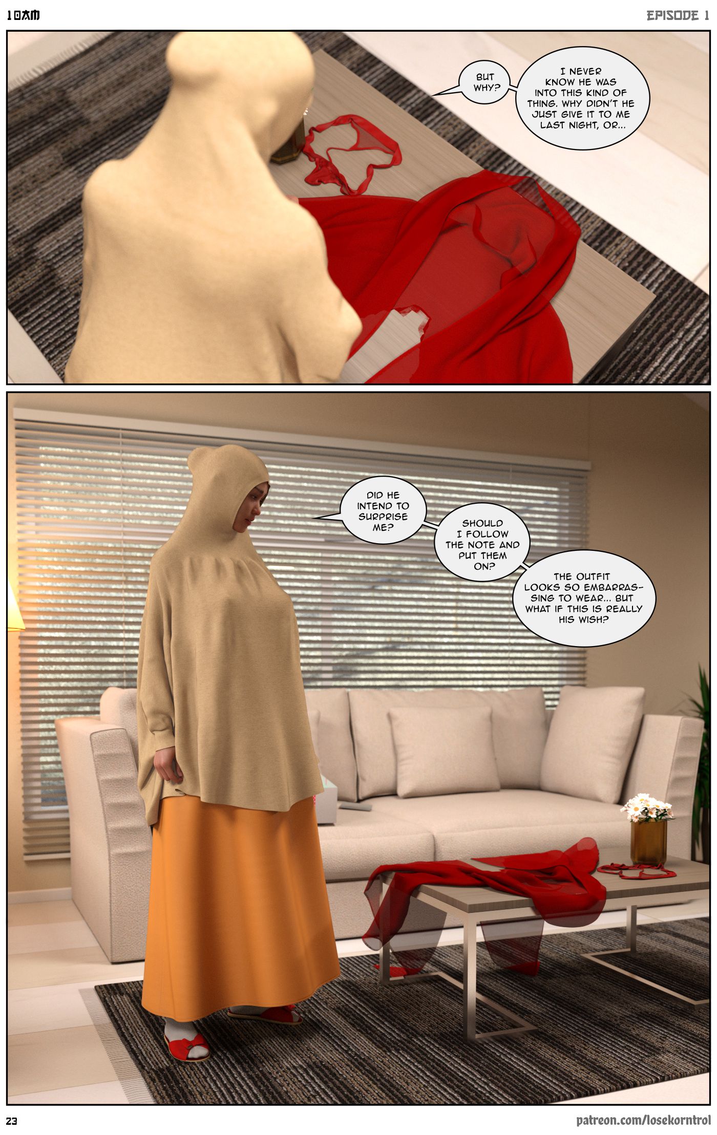 10 AM [LoseKorntrol, Hijab 3DX] Chapter 1 Page 24